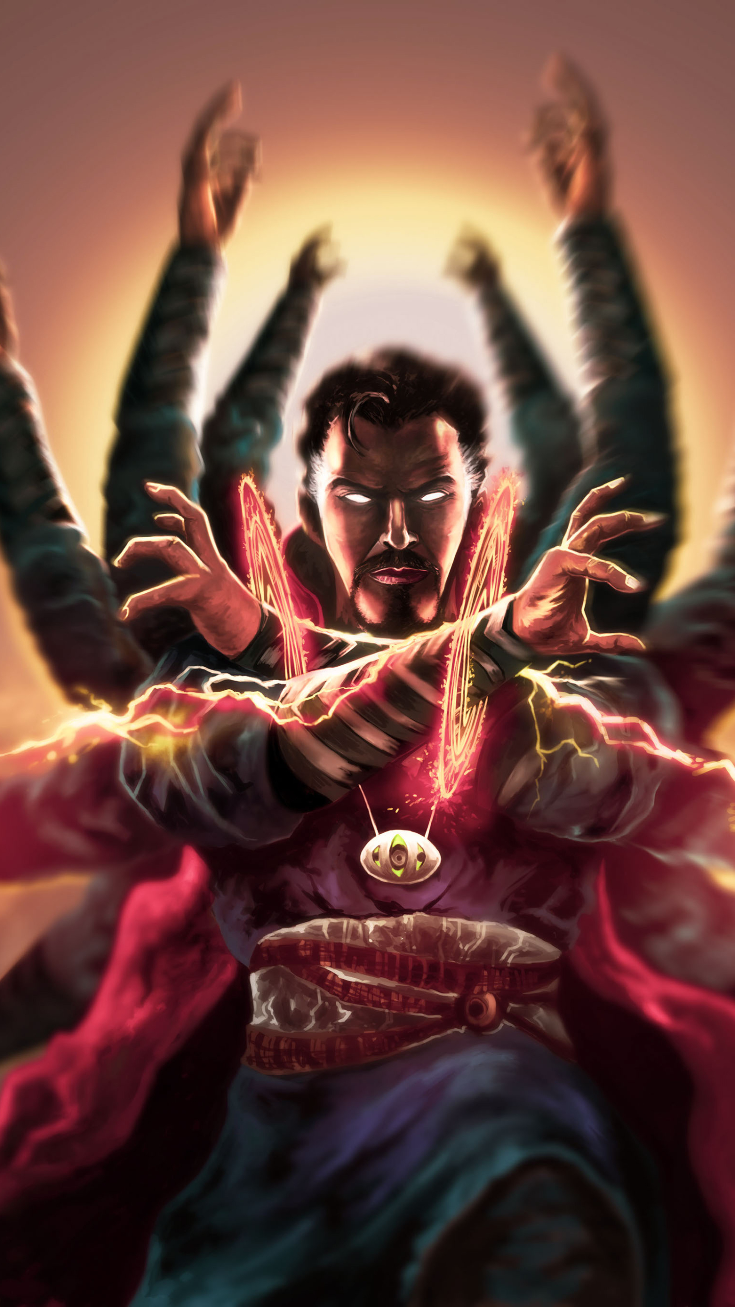 Handy-Wallpaper Comics, Doctor Strange kostenlos herunterladen.