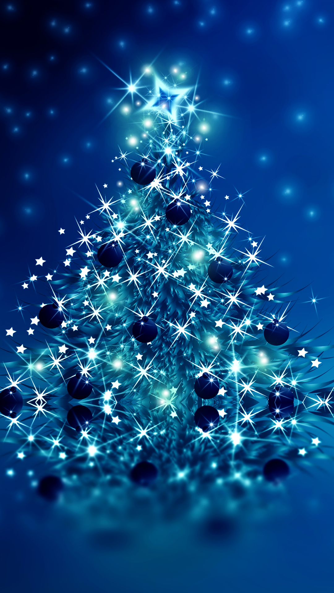 1261691 Hintergrundbild herunterladen weihnachtsbaum, weihnachten, feiertage, funkelt, blau, ferien, feiertag - Bildschirmschoner und Bilder kostenlos