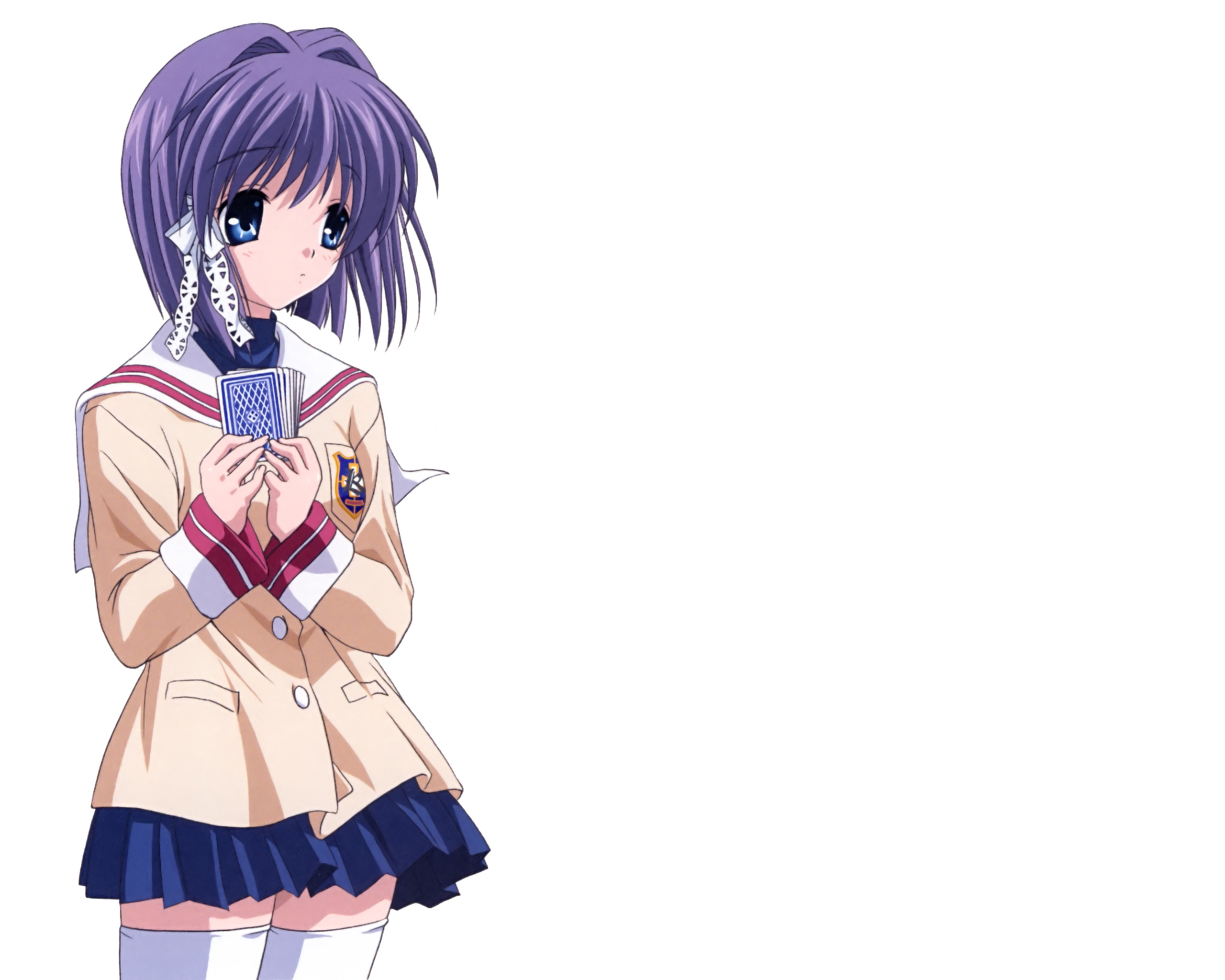 Handy-Wallpaper Animes, Clannad, Ryou Fujibayashi kostenlos herunterladen.