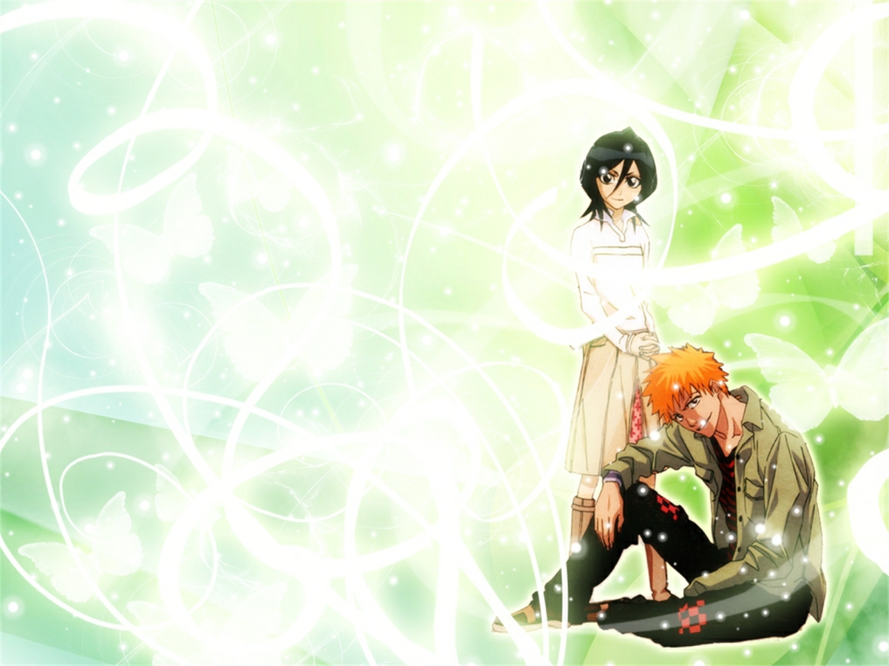 Handy-Wallpaper Bleach, Animes kostenlos herunterladen.