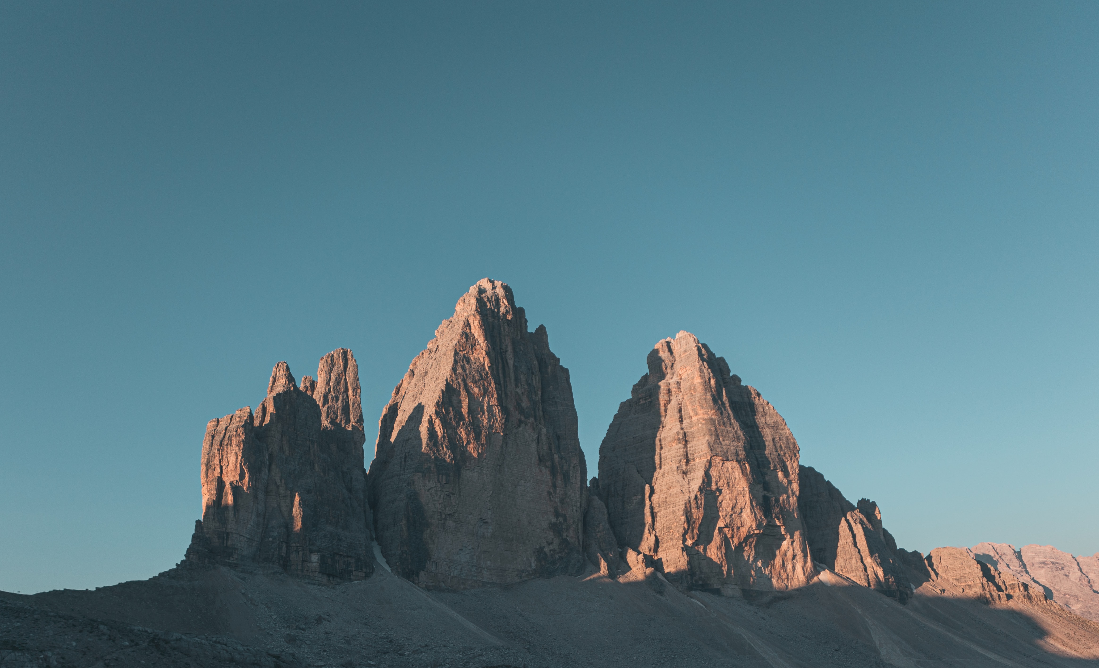 508039壁紙のダウンロード地球, tre cime di lavaredo, 山岳-スクリーンセーバーと写真を無料で