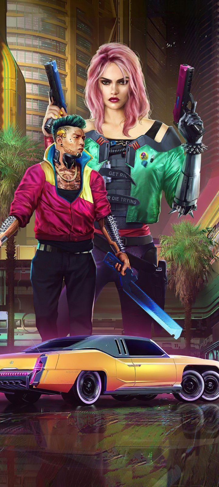 Download mobile wallpaper Cyberpunk, Video Game, Cyberpunk 2077 for free.