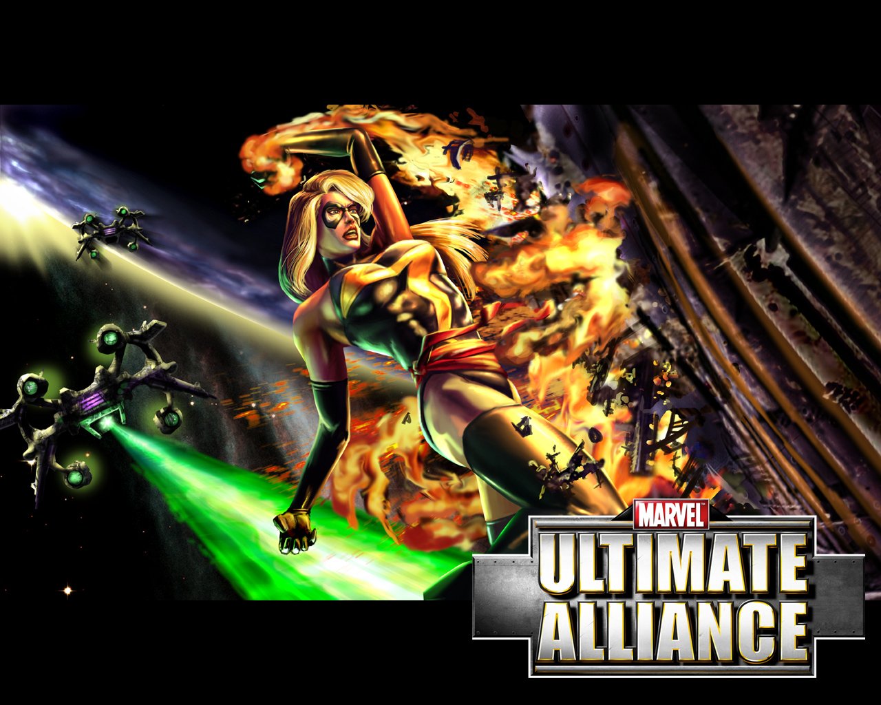 comics, ultimate alliance, carol danvers, game, ms marvel