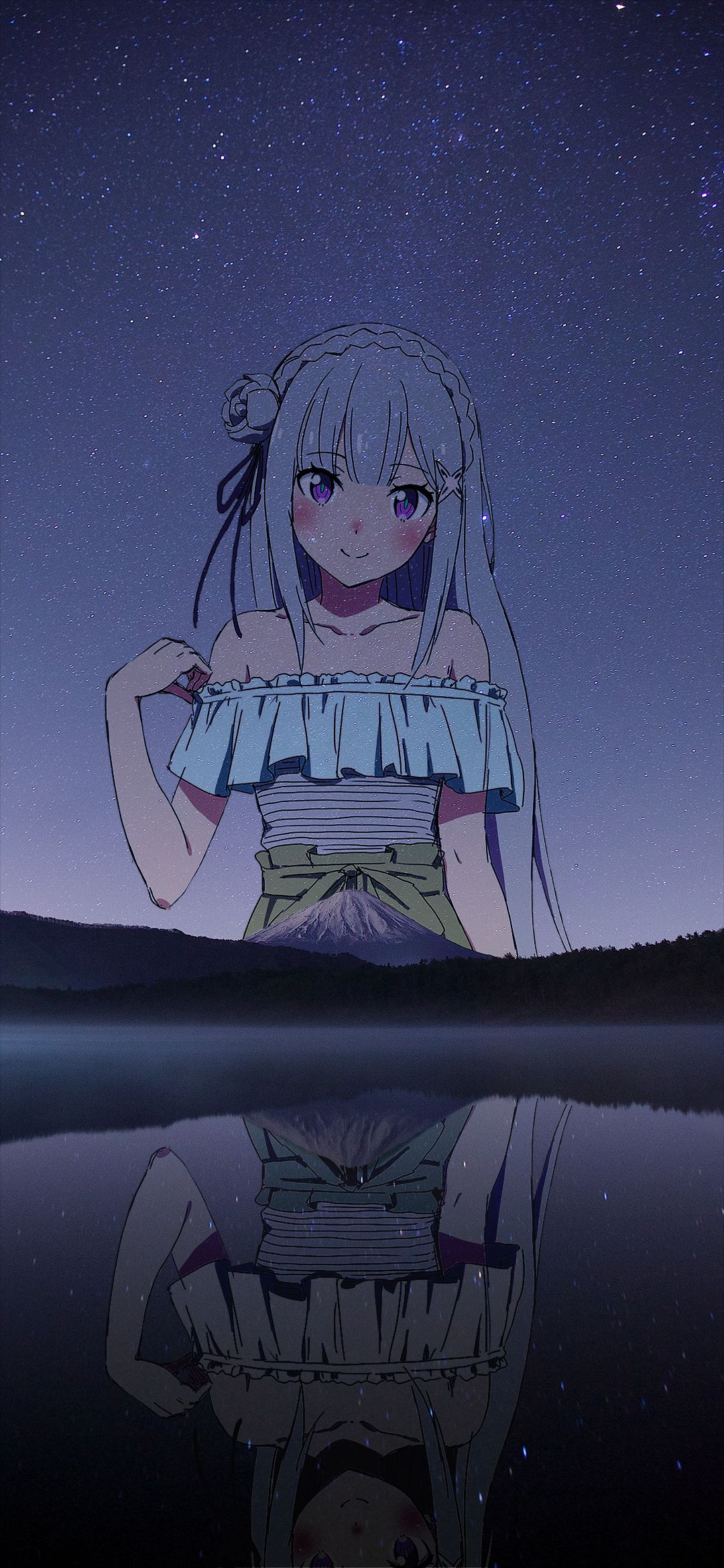 Handy-Wallpaper Animes, Emilia (Re: Zero), Re:zero Das Leben In Einer Anderen Welt Beginnen kostenlos herunterladen.