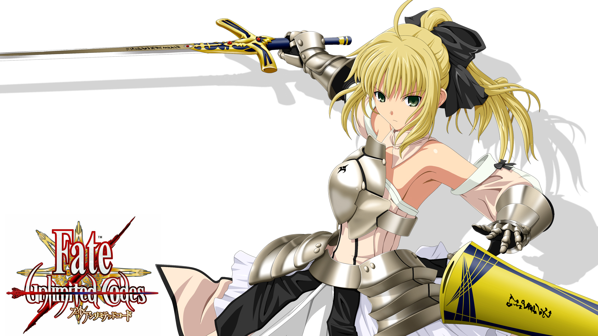 fate/unlimited codes, anime, saber lily, fate series