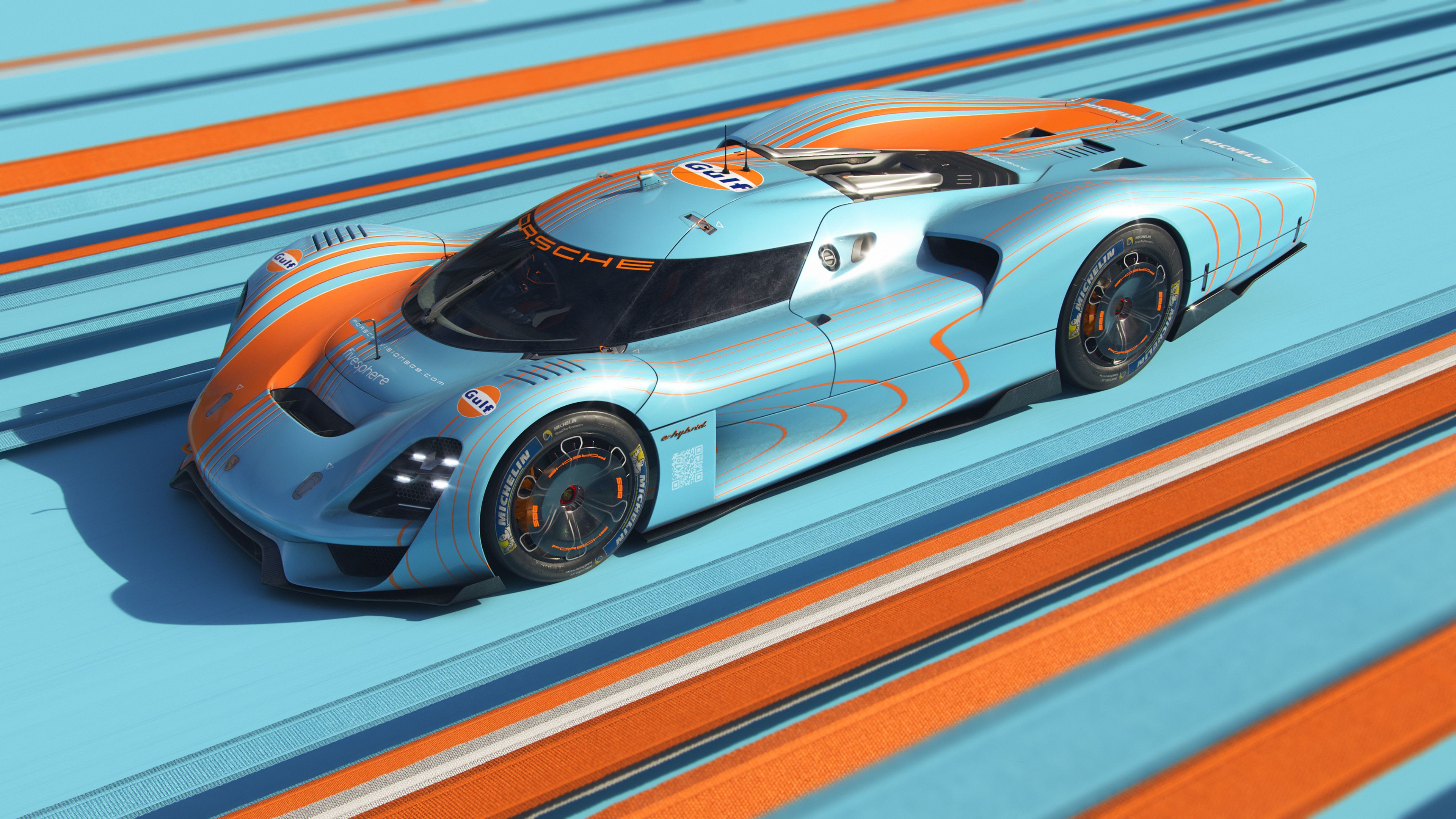 Laden Sie Porschevision 908 HD-Desktop-Hintergründe herunter