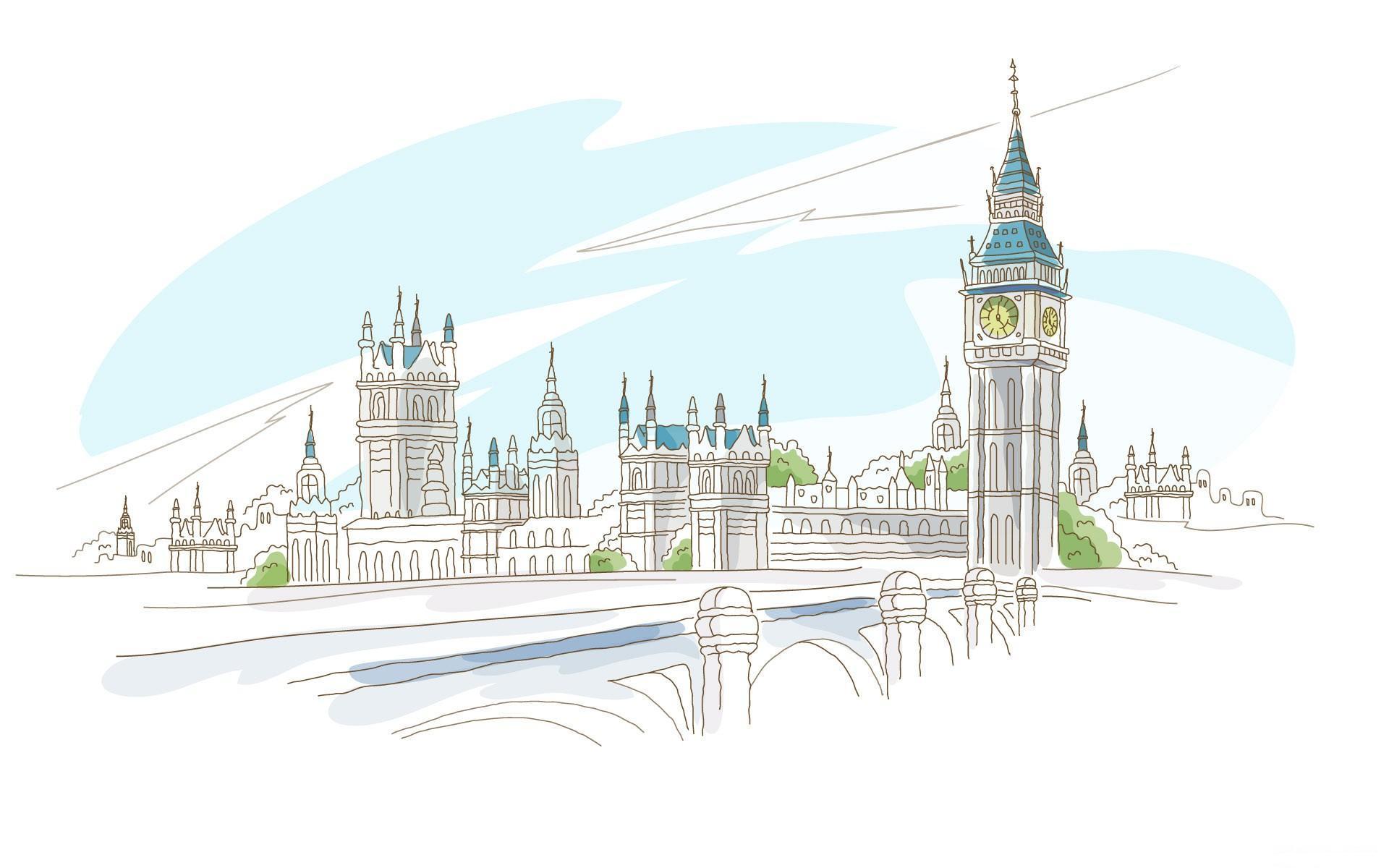 Laden Sie das London, England, Künstlerisch, Großstadt-Bild kostenlos auf Ihren PC-Desktop herunter