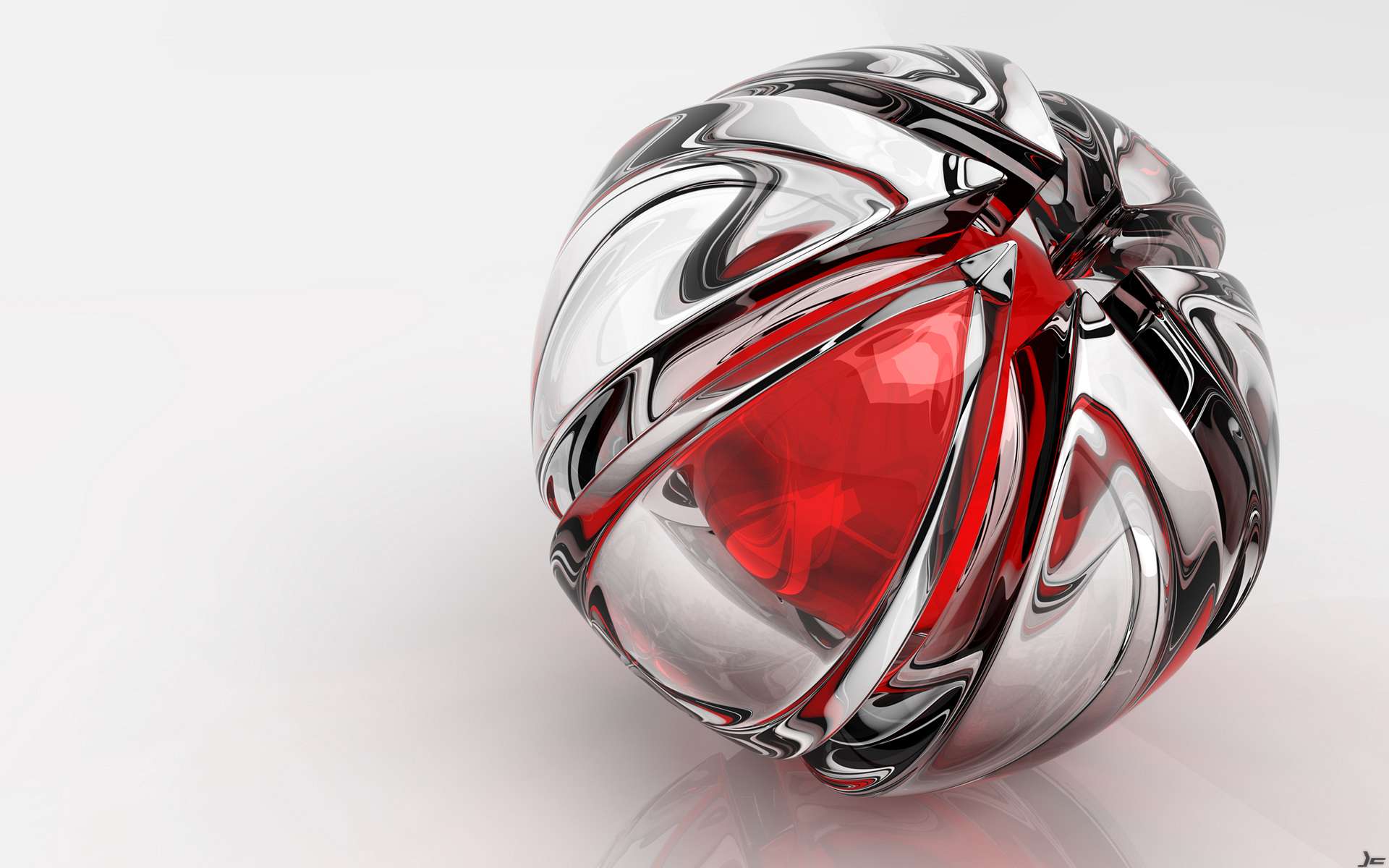 Free download wallpaper Abstract, 3D, Metal, Sphere, Cgi on your PC desktop