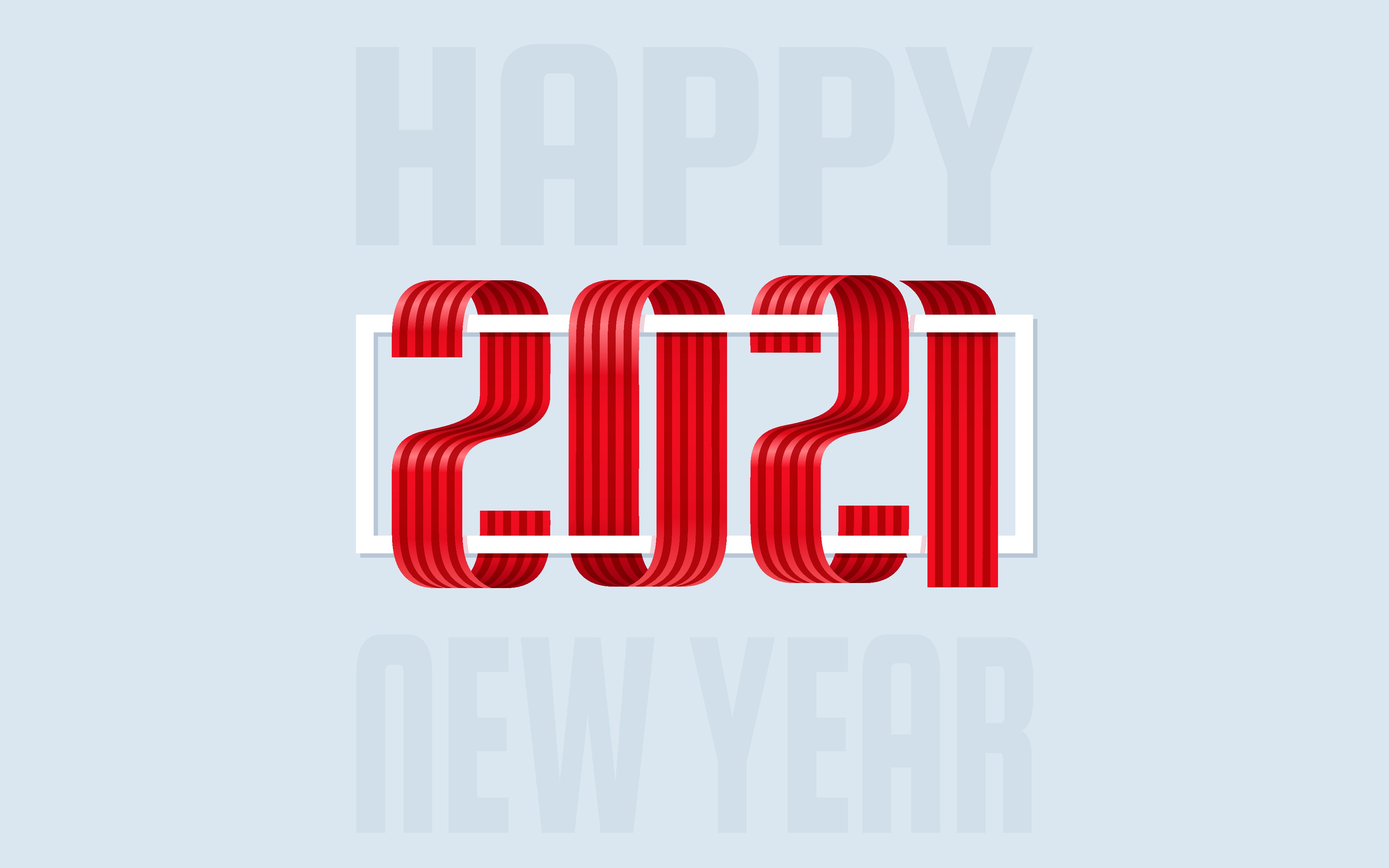 無料モバイル壁紙ホリデー, あけましておめでとう, 2021年新年をダウンロードします。