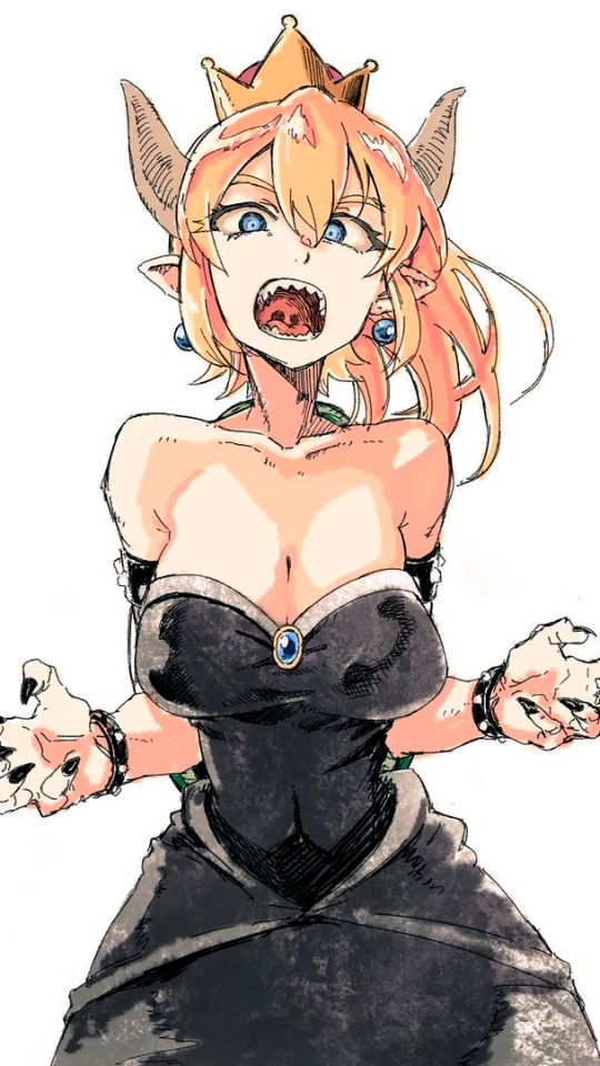 Download mobile wallpaper Mario, Video Game, Bowsette for free.