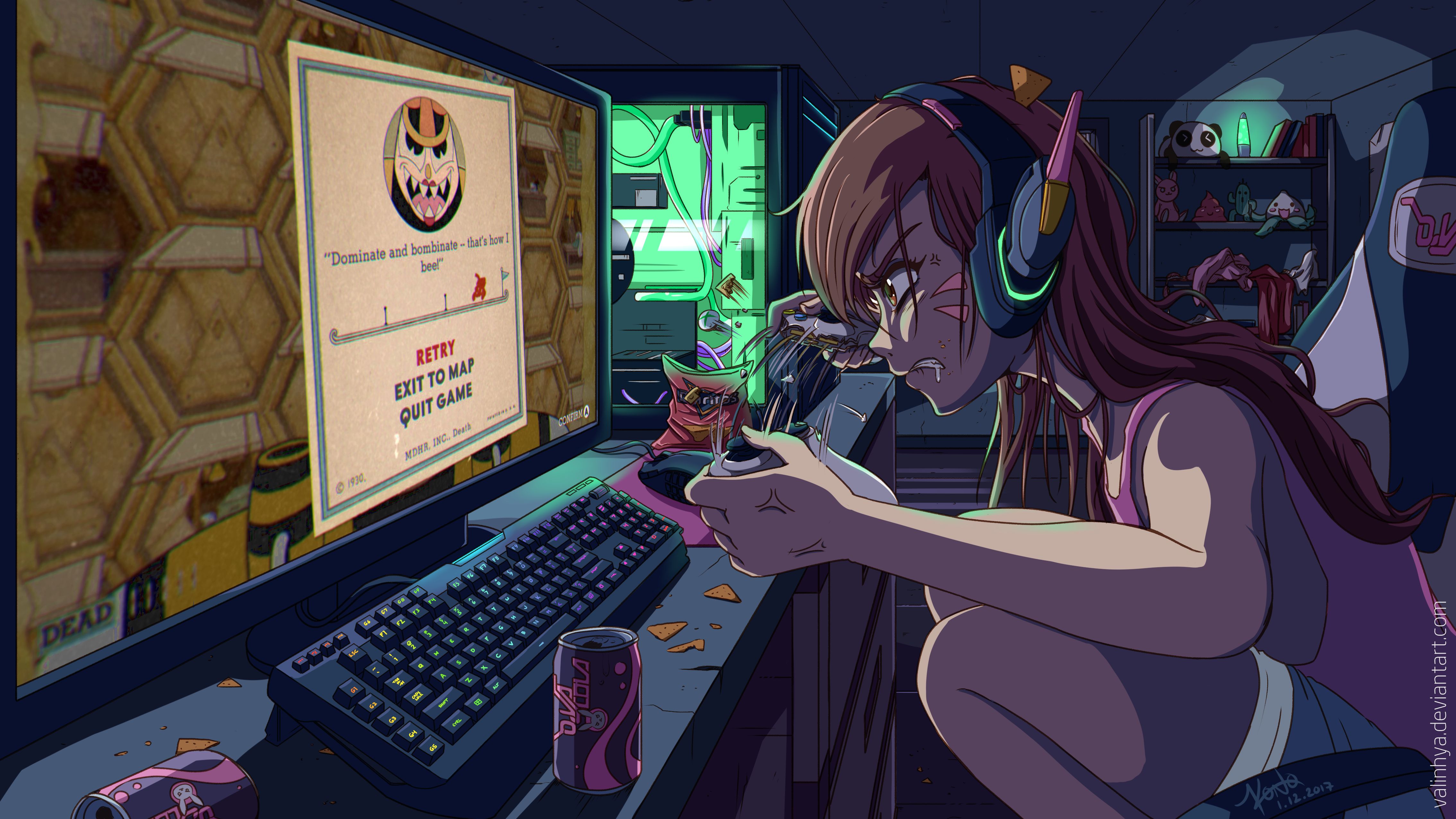 Handy-Wallpaper Overwatch, Computerspiele, D Va (Overwatch) kostenlos herunterladen.