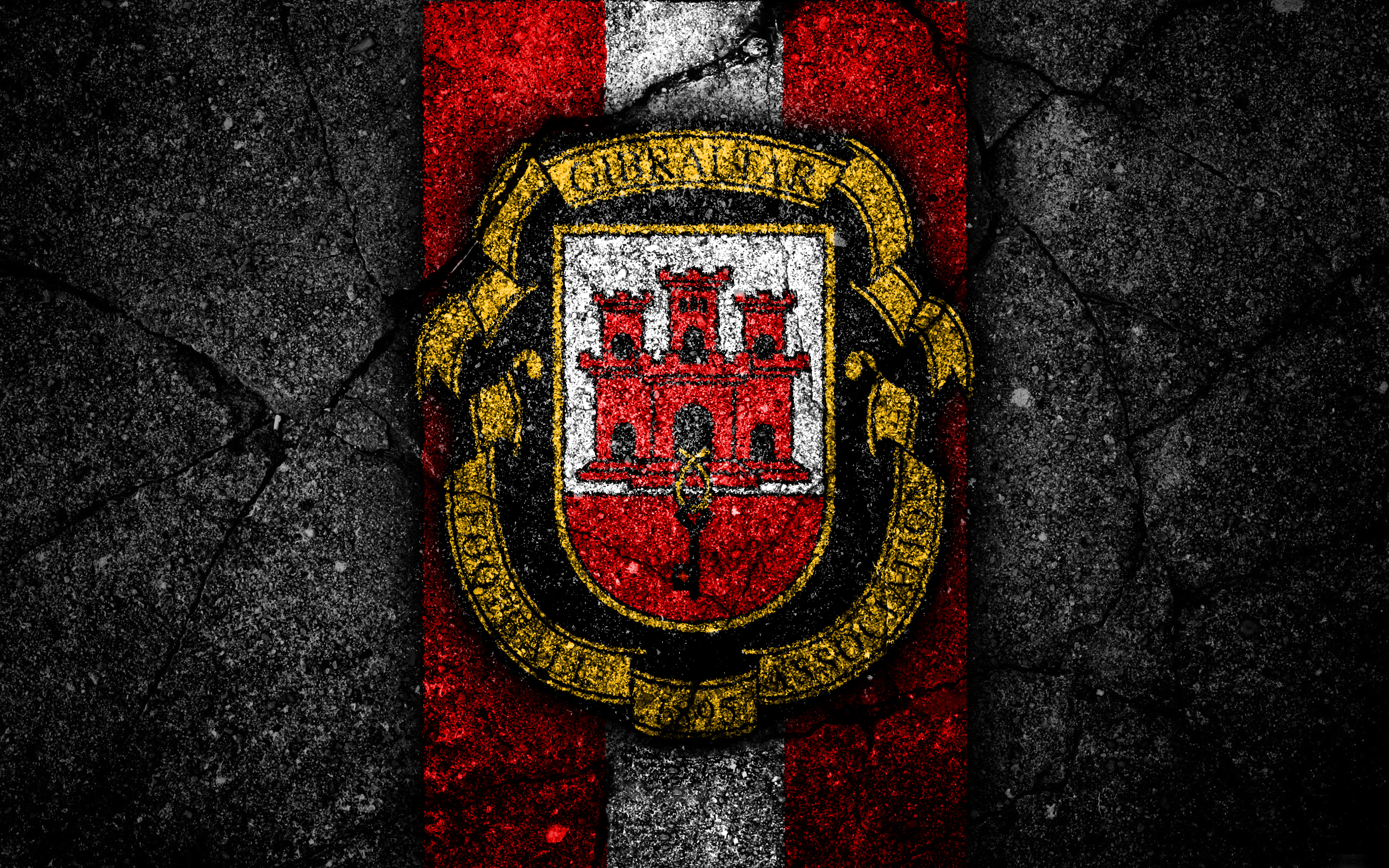 Baixar papéis de parede de desktop Seleção Nacional De Futebol De Gibraltar HD