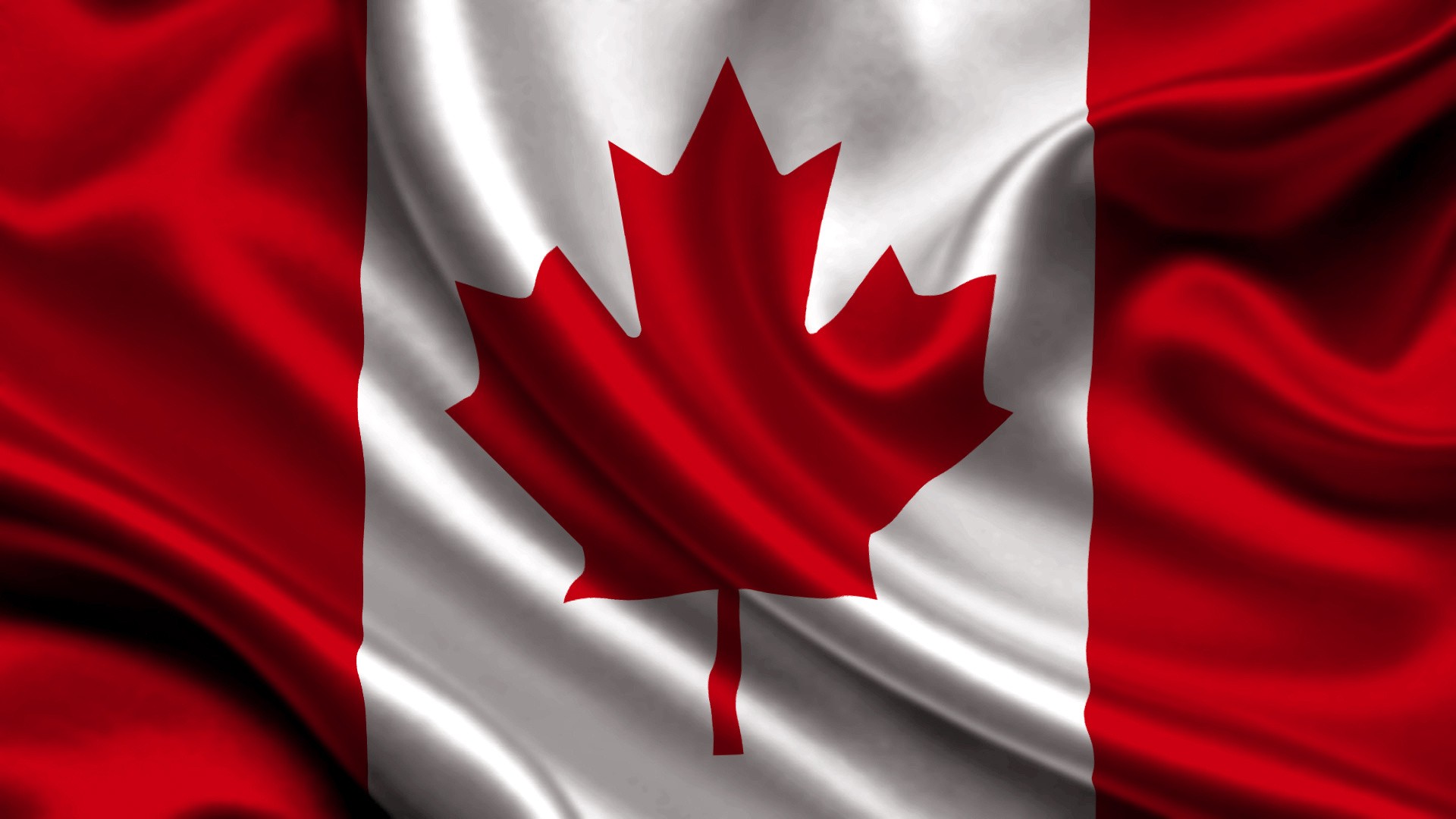 Популярные заставки и фоны Флаг Канады на компьютер