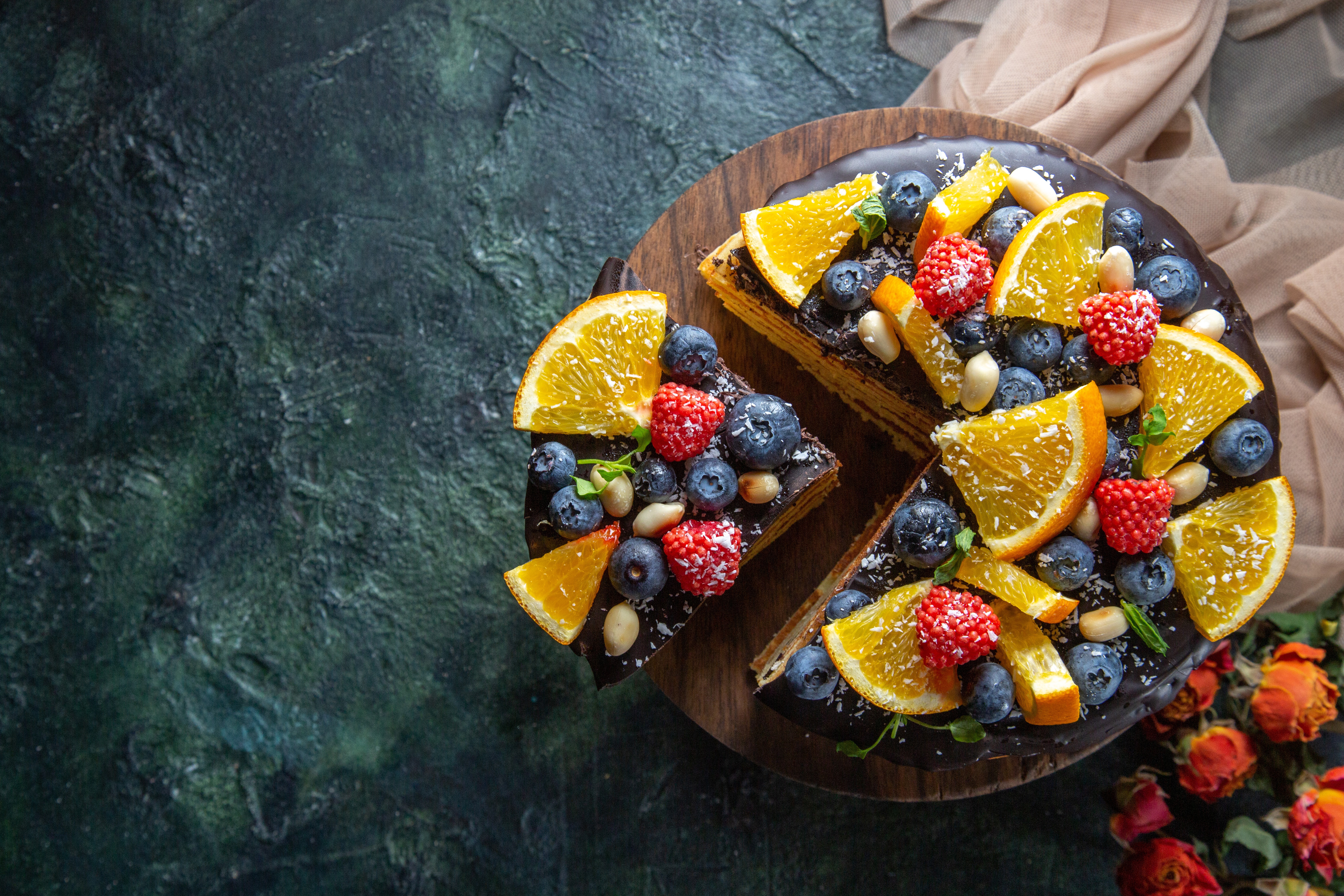 Free download wallpaper Food, Still Life, Cake, Berry, Fruit, Pastry on your PC desktop