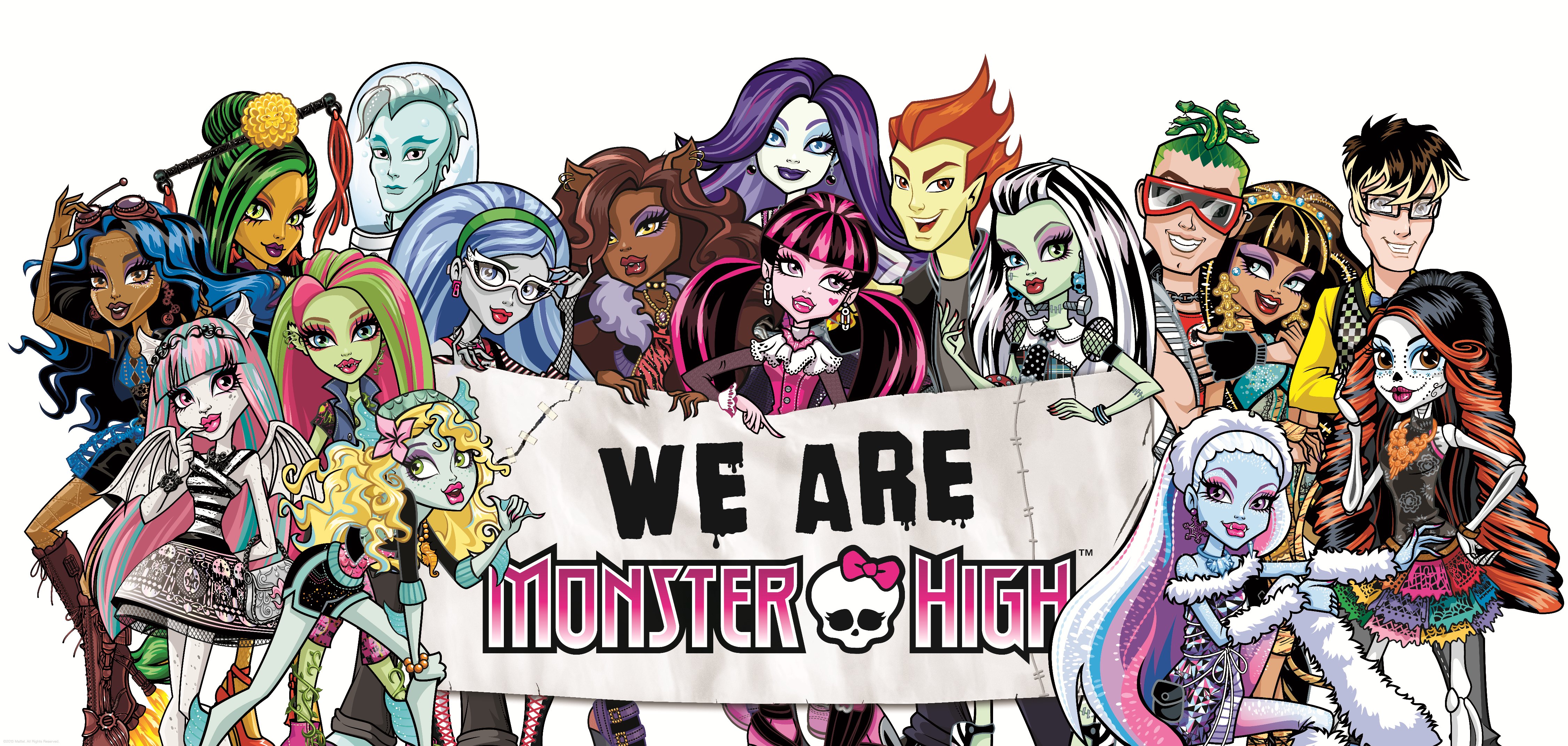 Laden Sie Monster High HD-Desktop-Hintergründe herunter
