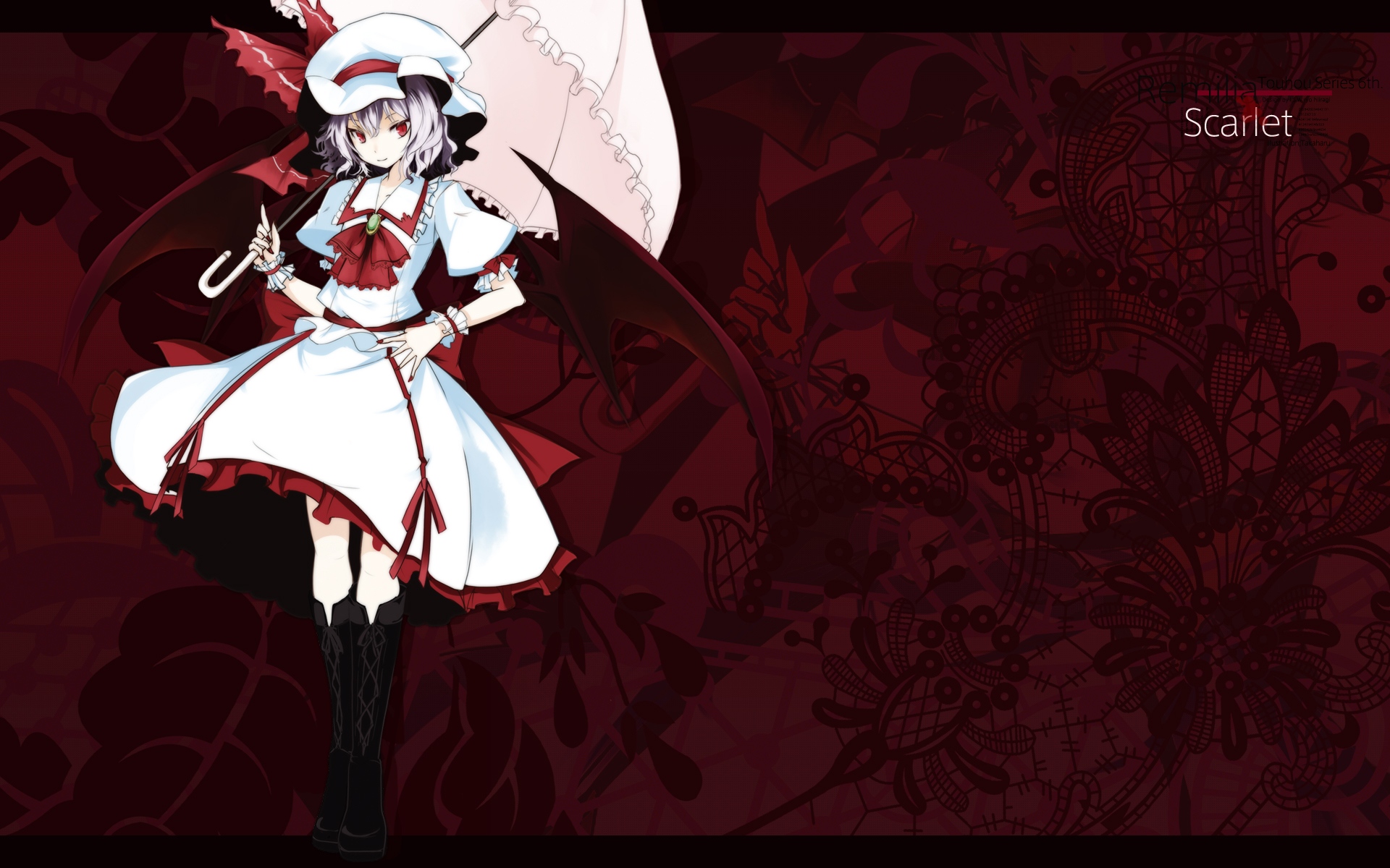 Baixe gratuitamente a imagem Anime, Remilia Scarlet, Touhou na área de trabalho do seu PC