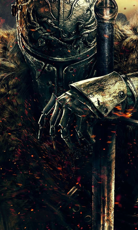 Download mobile wallpaper Warrior, Armor, Sword, Video Game, Dark Souls, Dark Souls Ii for free.