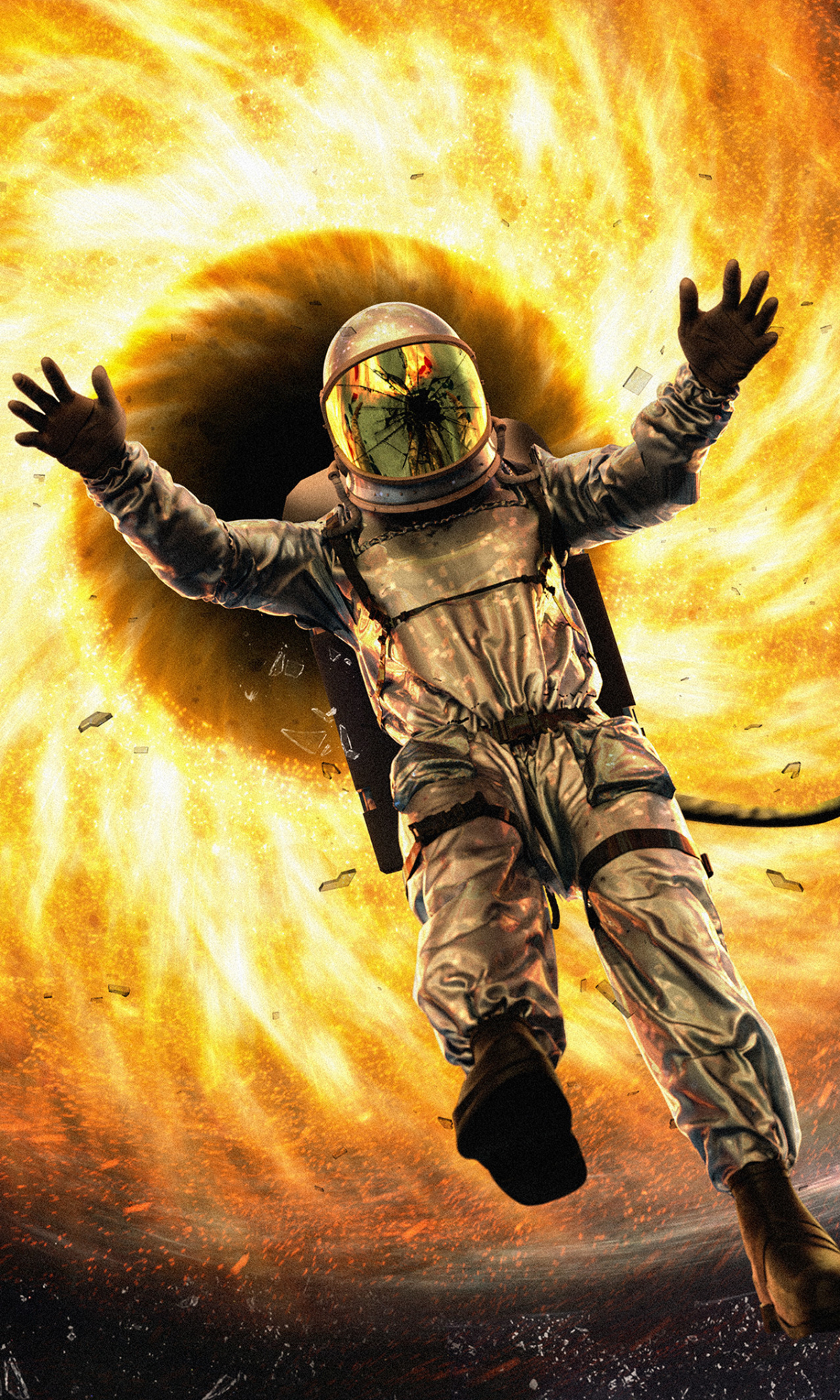 Handy-Wallpaper Science Fiction, Astronaut kostenlos herunterladen.