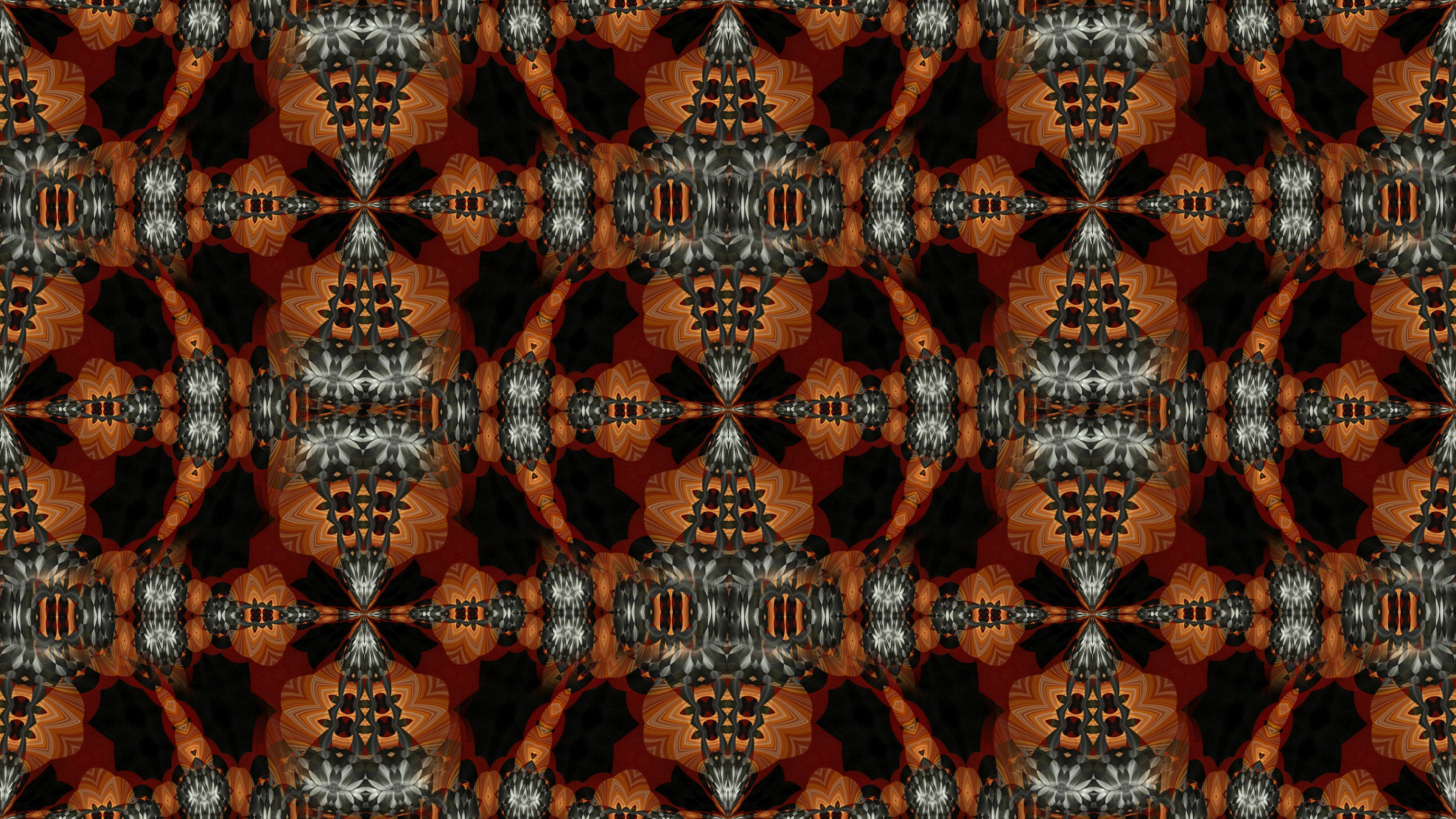 Download mobile wallpaper Reflection, Kaleidoscope, Pattern, Abstract for free.