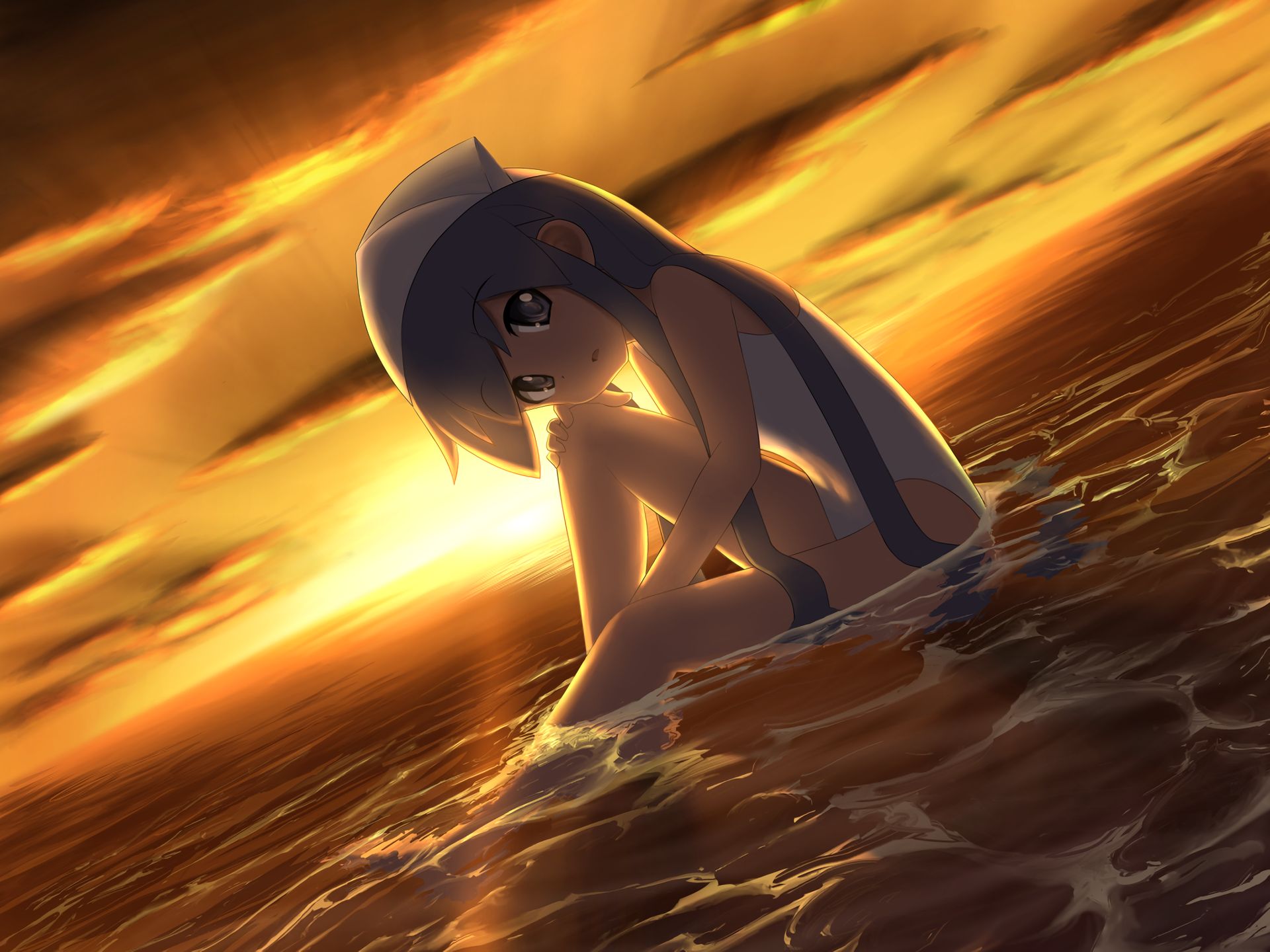 771051 Hintergrundbild herunterladen animes, tintenfischmädchen, ika musume - Bildschirmschoner und Bilder kostenlos