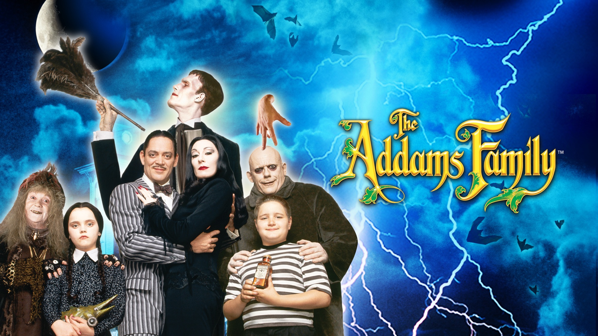 Téléchargez des papiers peints mobile Film, La Famille Addams, La Famille Addams (1991) gratuitement.