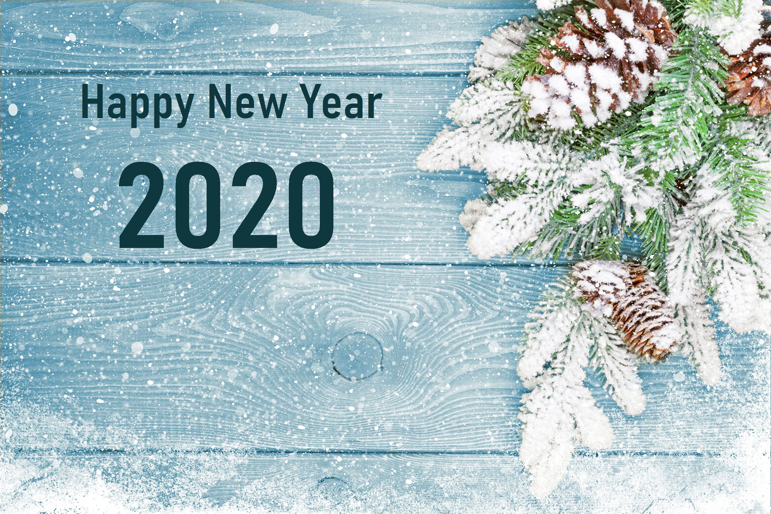 無料モバイル壁紙ホリデー, あけましておめでとう, 2020年新年をダウンロードします。