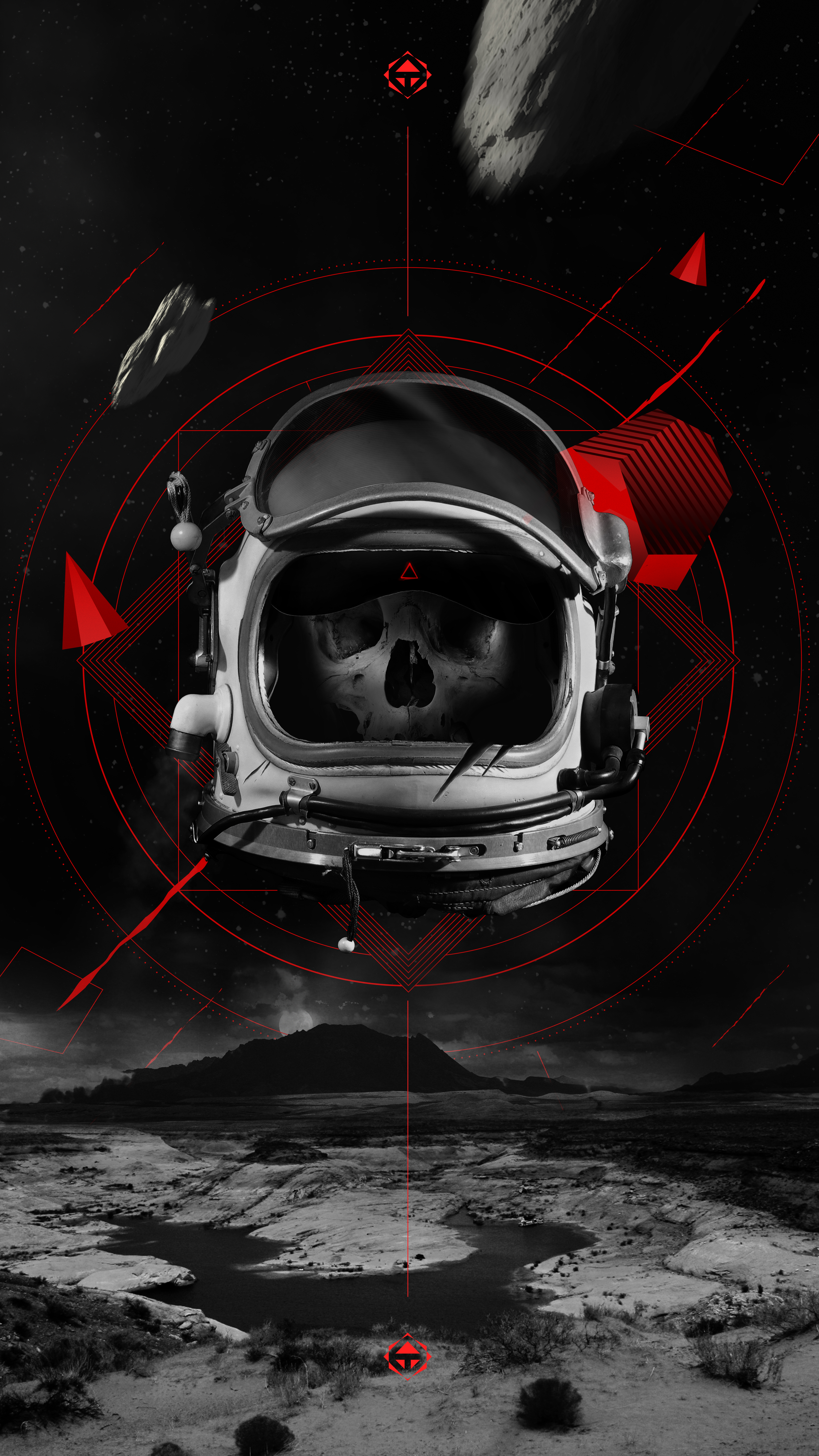 Laden Sie das Helm, Kosmonaut, Kunst, Kosmonauten, Schädel-Bild kostenlos auf Ihren PC-Desktop herunter