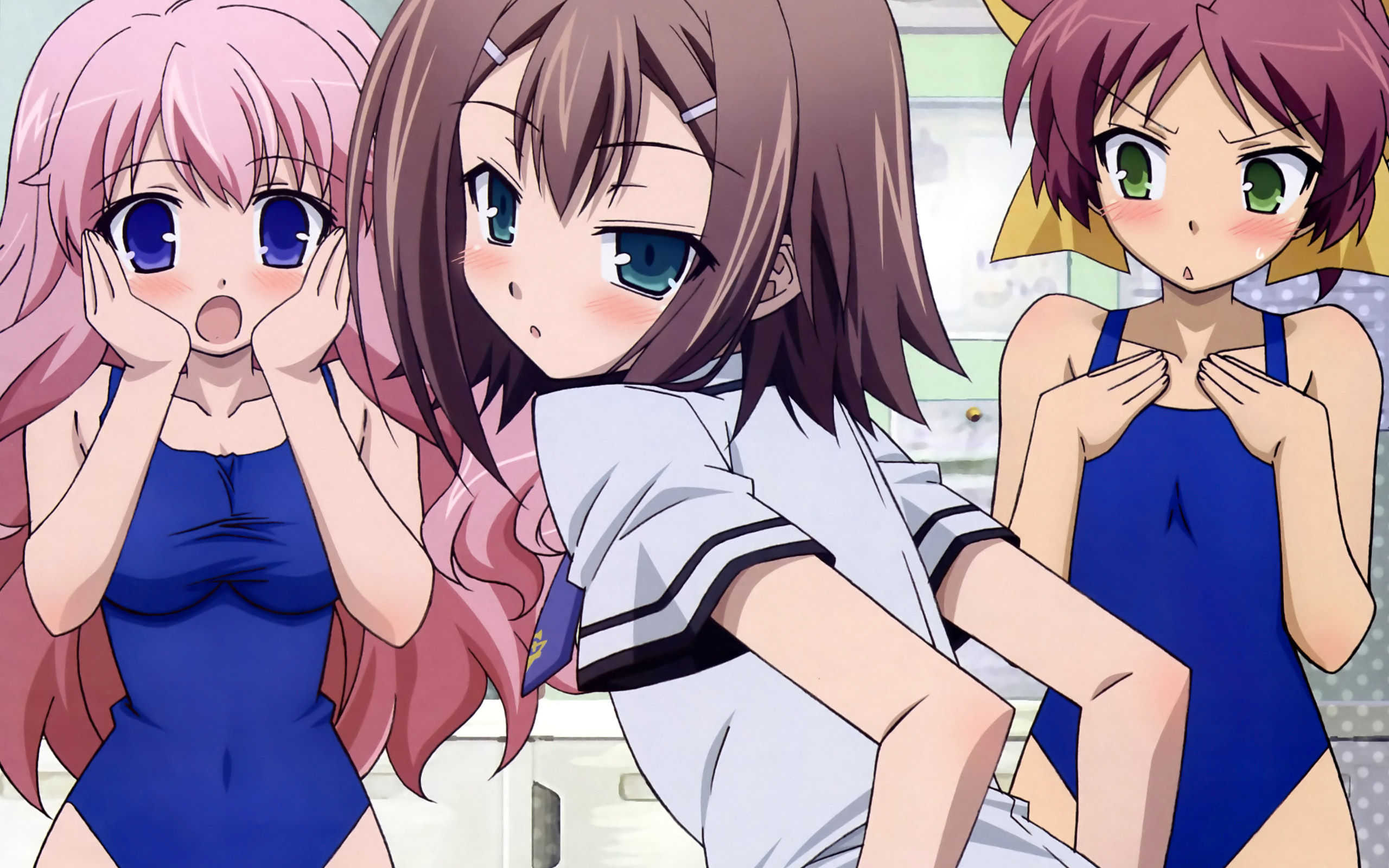 Free download wallpaper Anime, Baka And Test on your PC desktop