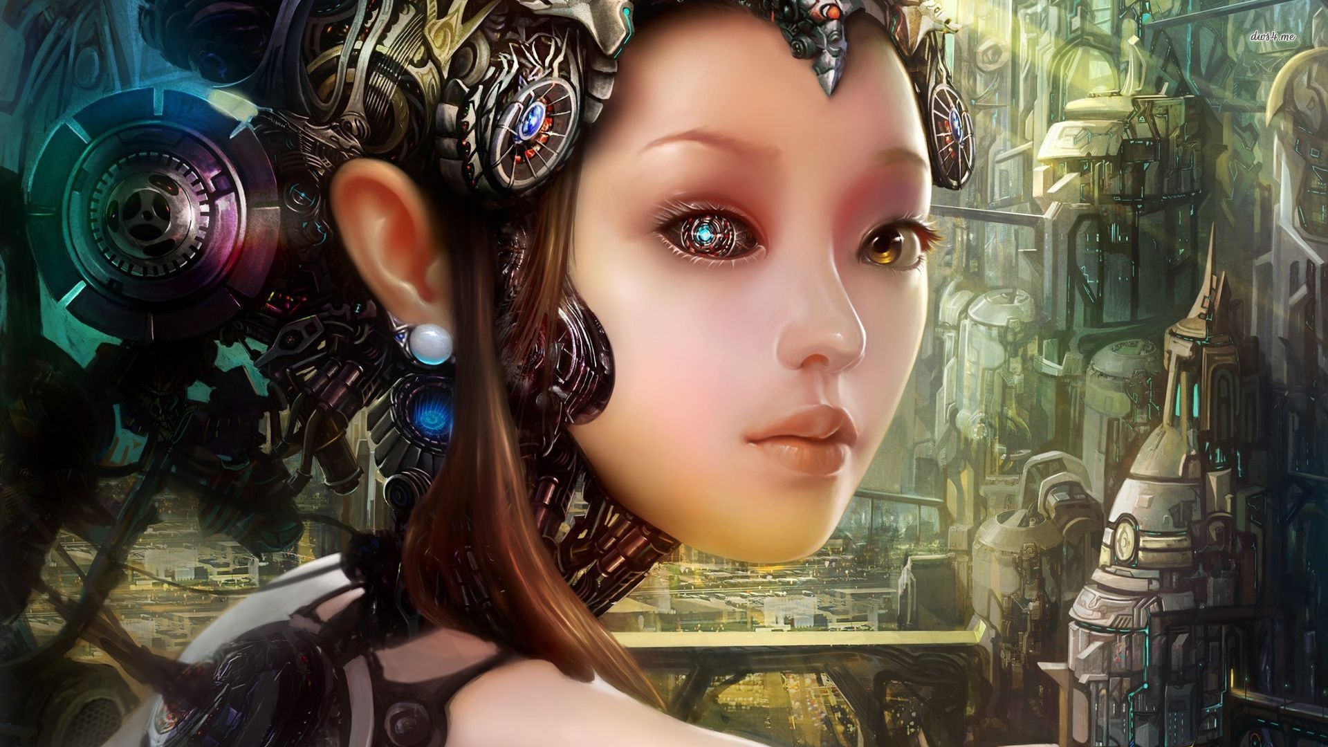 Free download wallpaper Sci Fi, Cyborg on your PC desktop