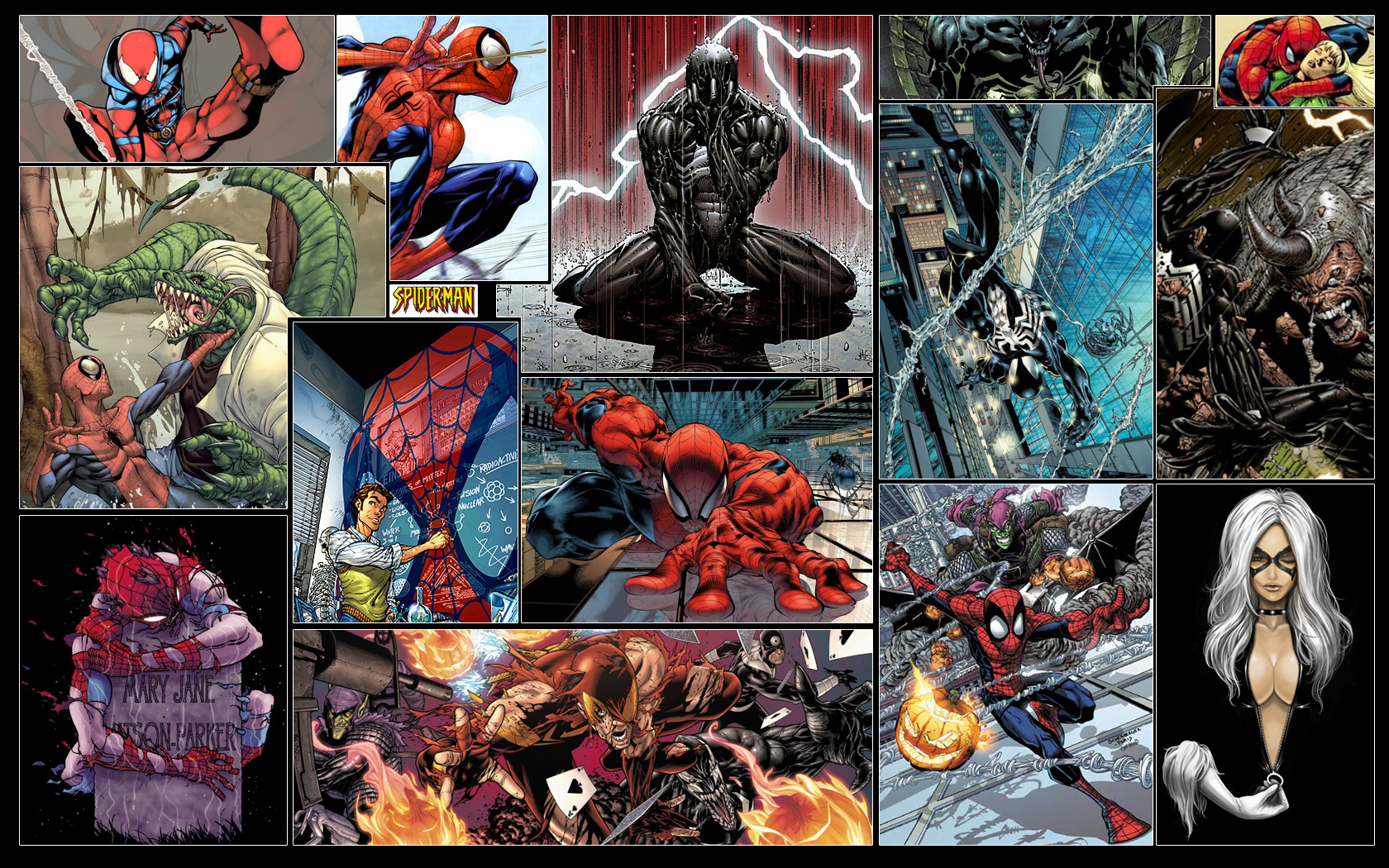 Handy-Wallpaper Comics, Spider Man kostenlos herunterladen.