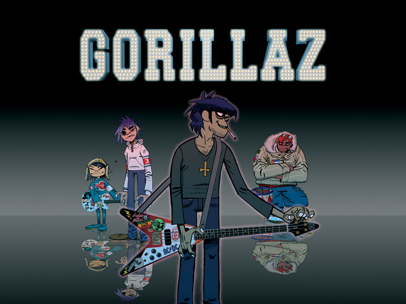 music, gorillaz