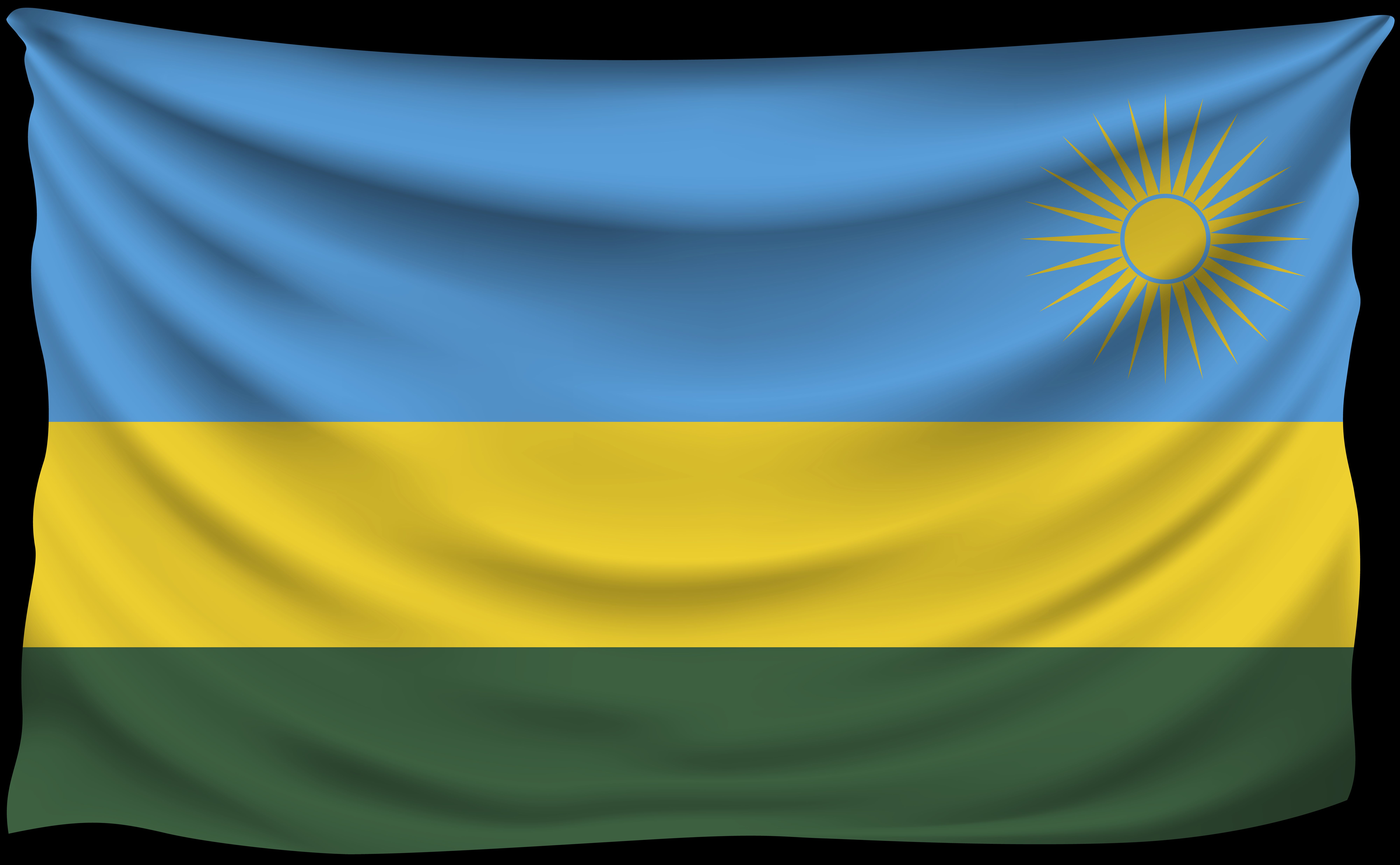 Скачать обои Флаг Руанды на телефон бесплатно
