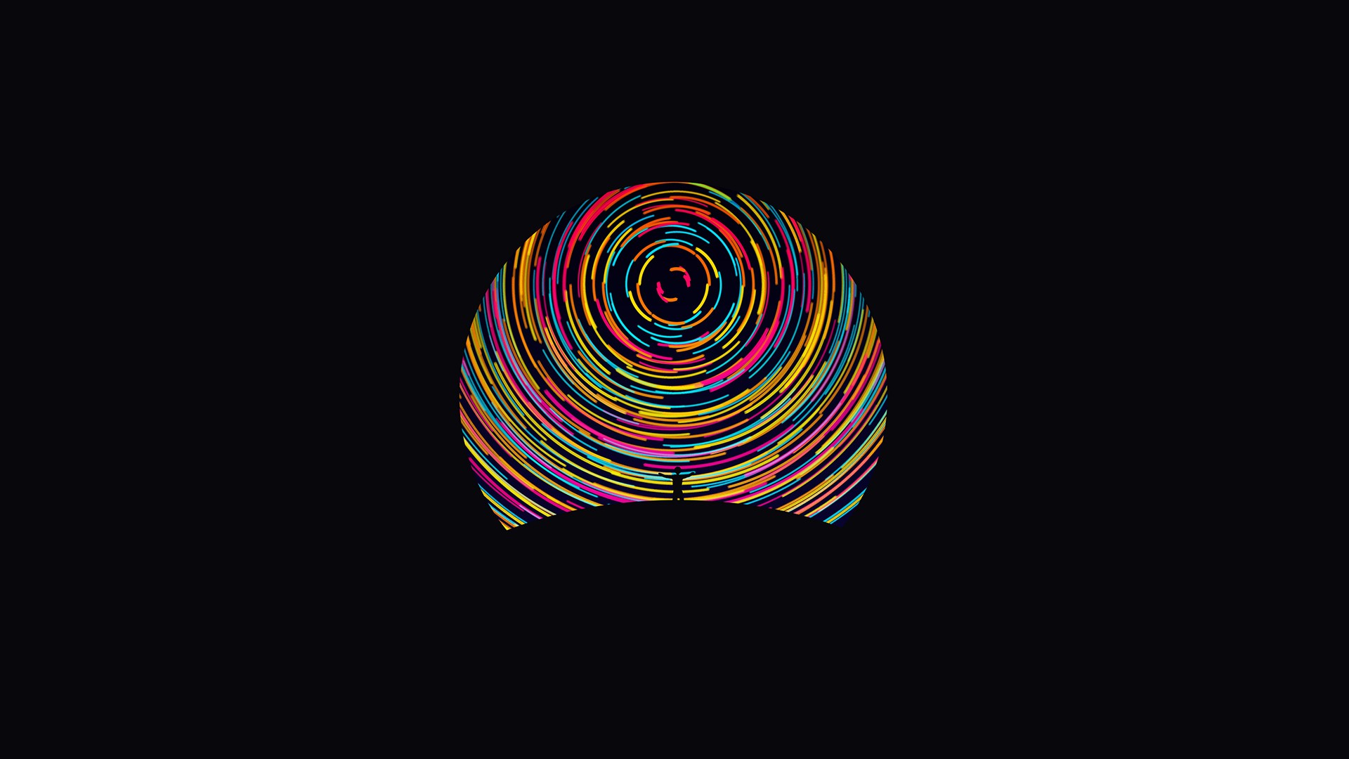 Download mobile wallpaper Abstract, Colorful, Circle, Artistic for free.