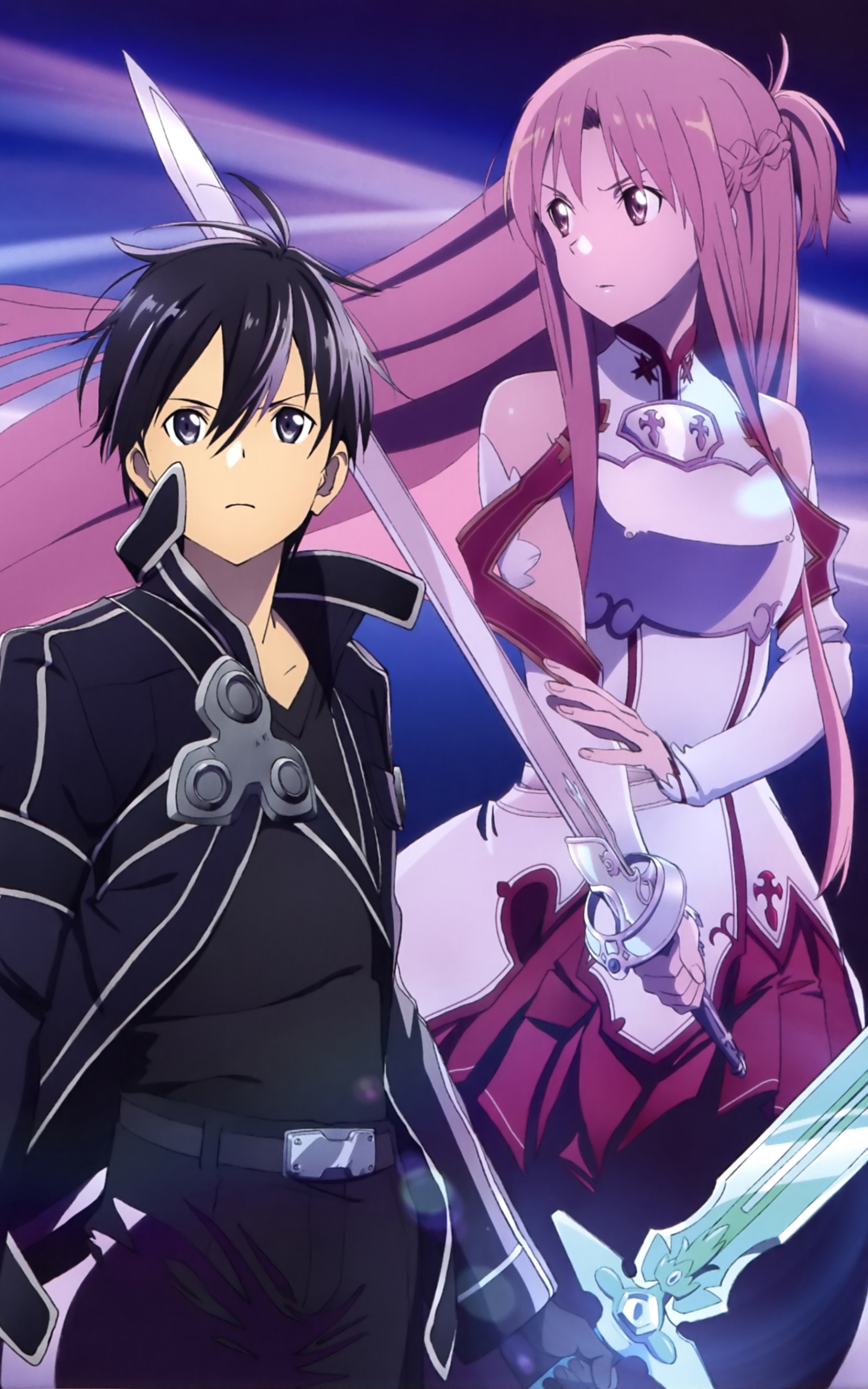 Baixe gratuitamente a imagem Anime, Sword Art Online, Asuna Yuuki, Kirito (Sword Art Online), Kazuto Kirigaya, Sword Art Online Filme: Escala Ordinal na área de trabalho do seu PC