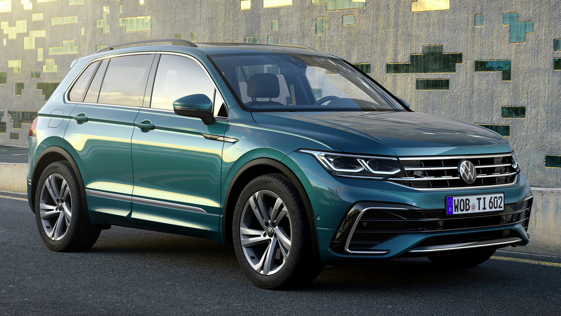 Download mobile wallpaper Volkswagen, Car, Suv, Compact Car, Vehicles, Crossover Car, Volkswagen Tiguan R Line for free.