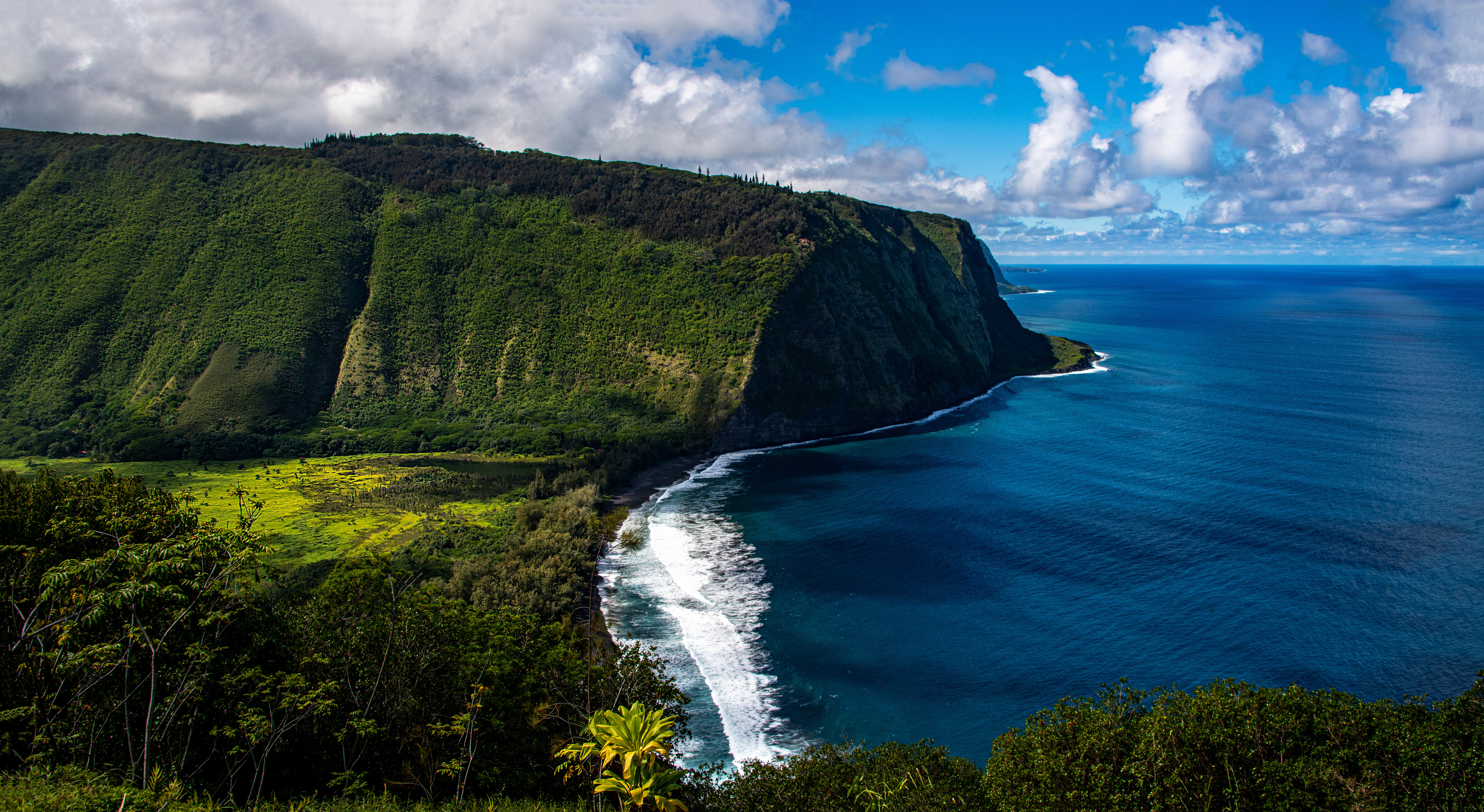 Скачать обои бесплатно Природа, Сша, Гавайи, Береговая Линия, Земля/природа картинка на рабочий стол ПК