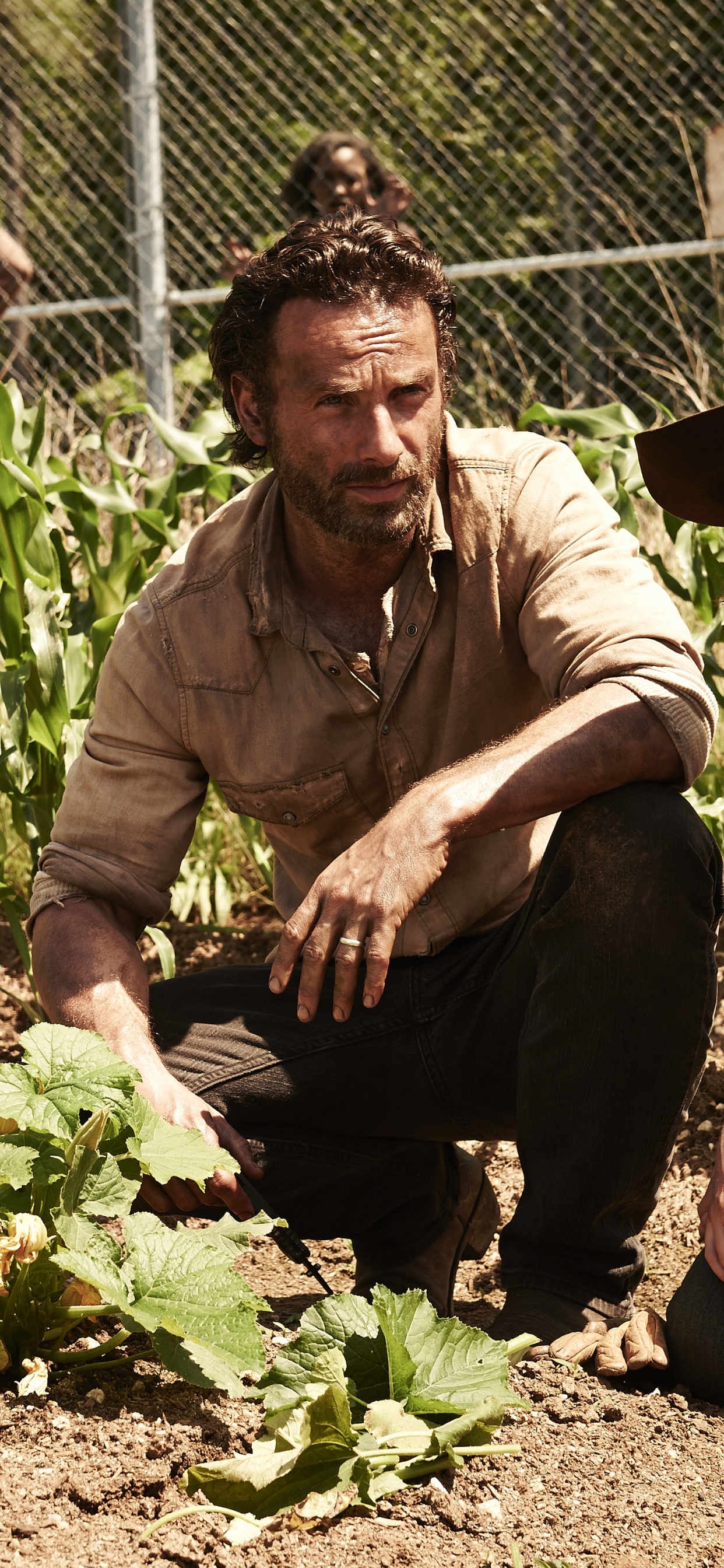 Download mobile wallpaper Andrew Lincoln, Tv Show, The Walking Dead, Rick Grimes for free.