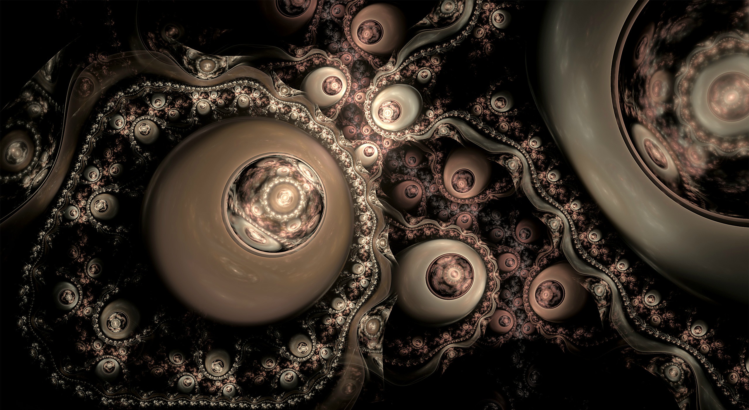 Download mobile wallpaper Fractal, Abstract for free.