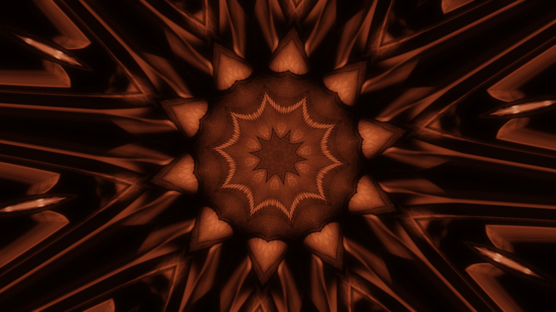 Free download wallpaper Abstract, Pattern, Brown, Artistic, Kaleidoscope on your PC desktop