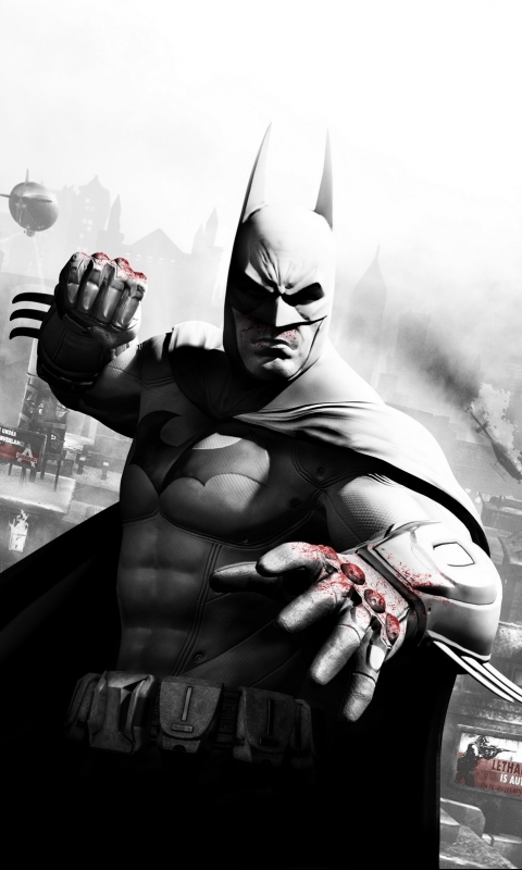 Скачать картинку Видеоигры, Бэтмен, Batman: Аркхем Сити в телефон бесплатно.