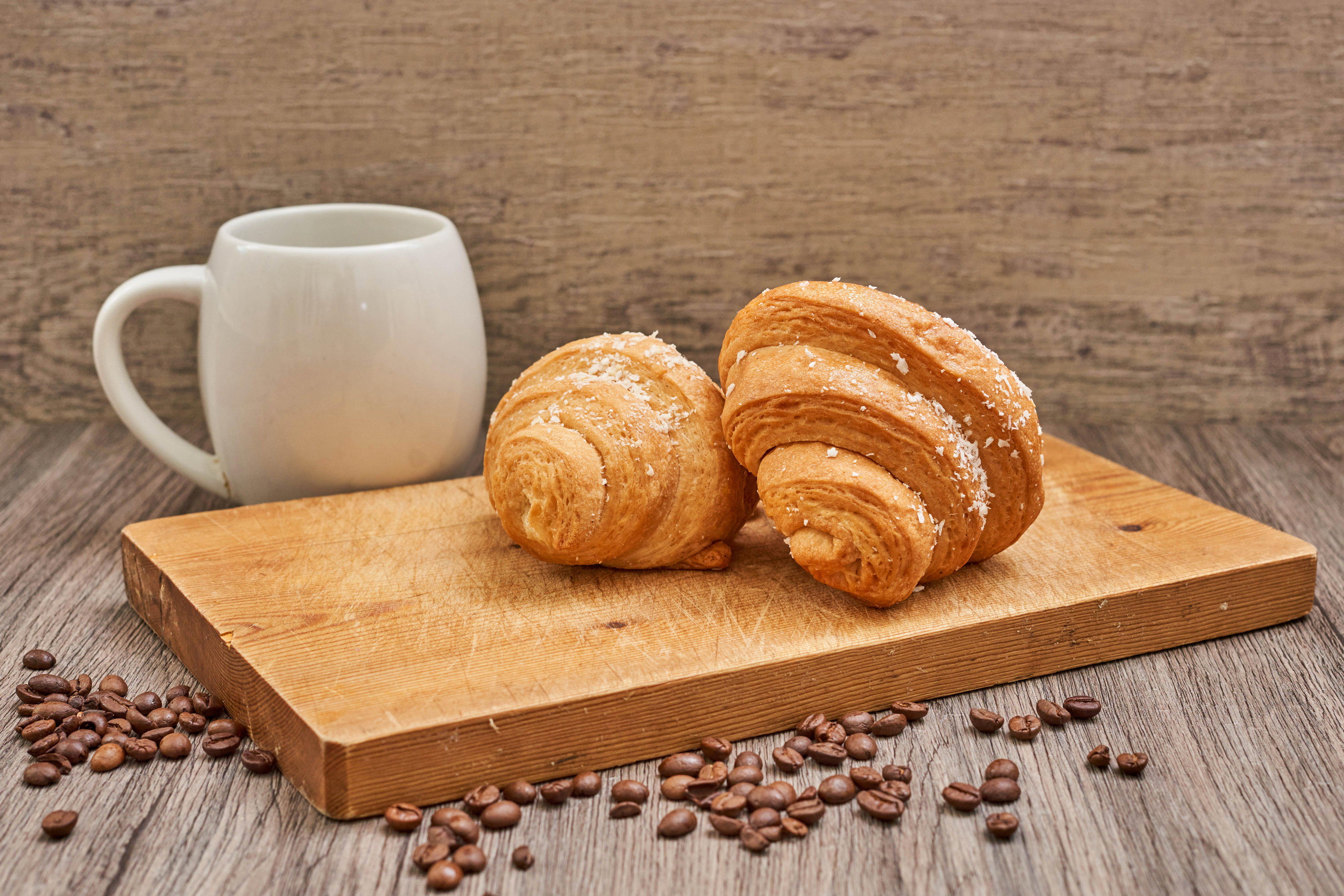Download mobile wallpaper Food, Still Life, Breakfast, Croissant, Viennoiserie for free.