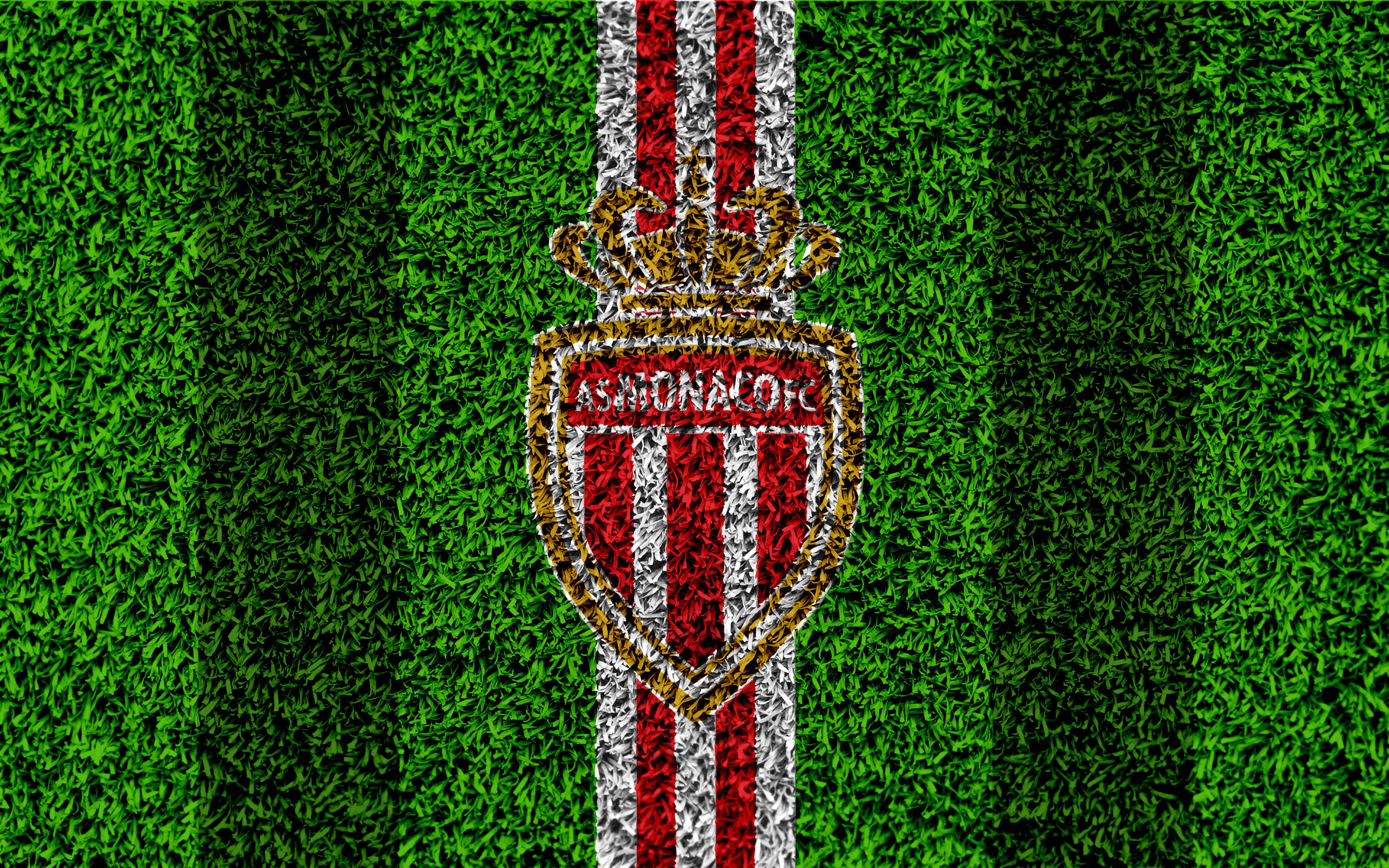 Téléchargez des papiers peints mobile Logo, Des Sports, Emblème, Football, As Monaco Fc gratuitement.