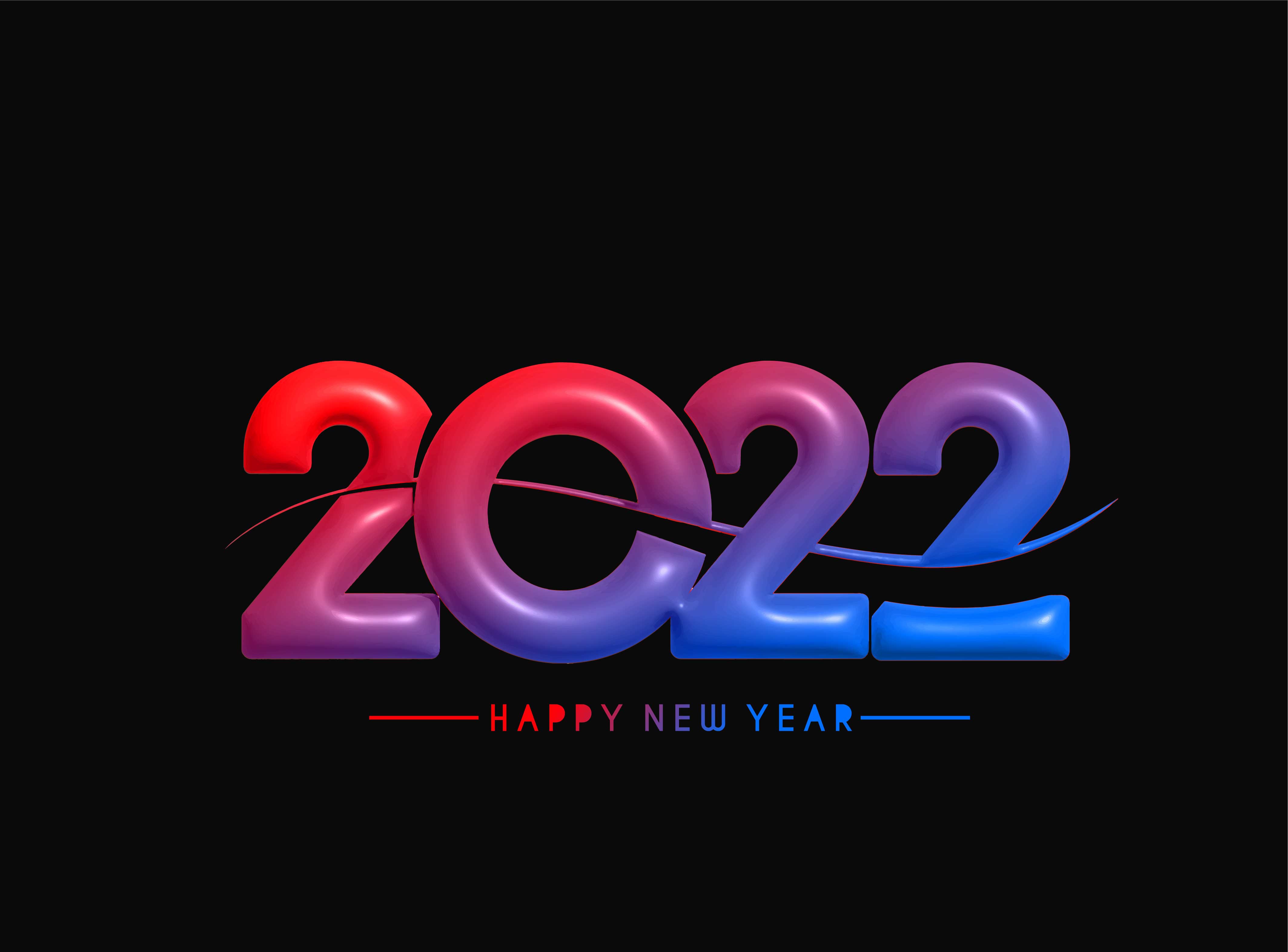 Скачать обои бесплатно Праздничные, С Новым Годом, Новый Год 2022 картинка на рабочий стол ПК