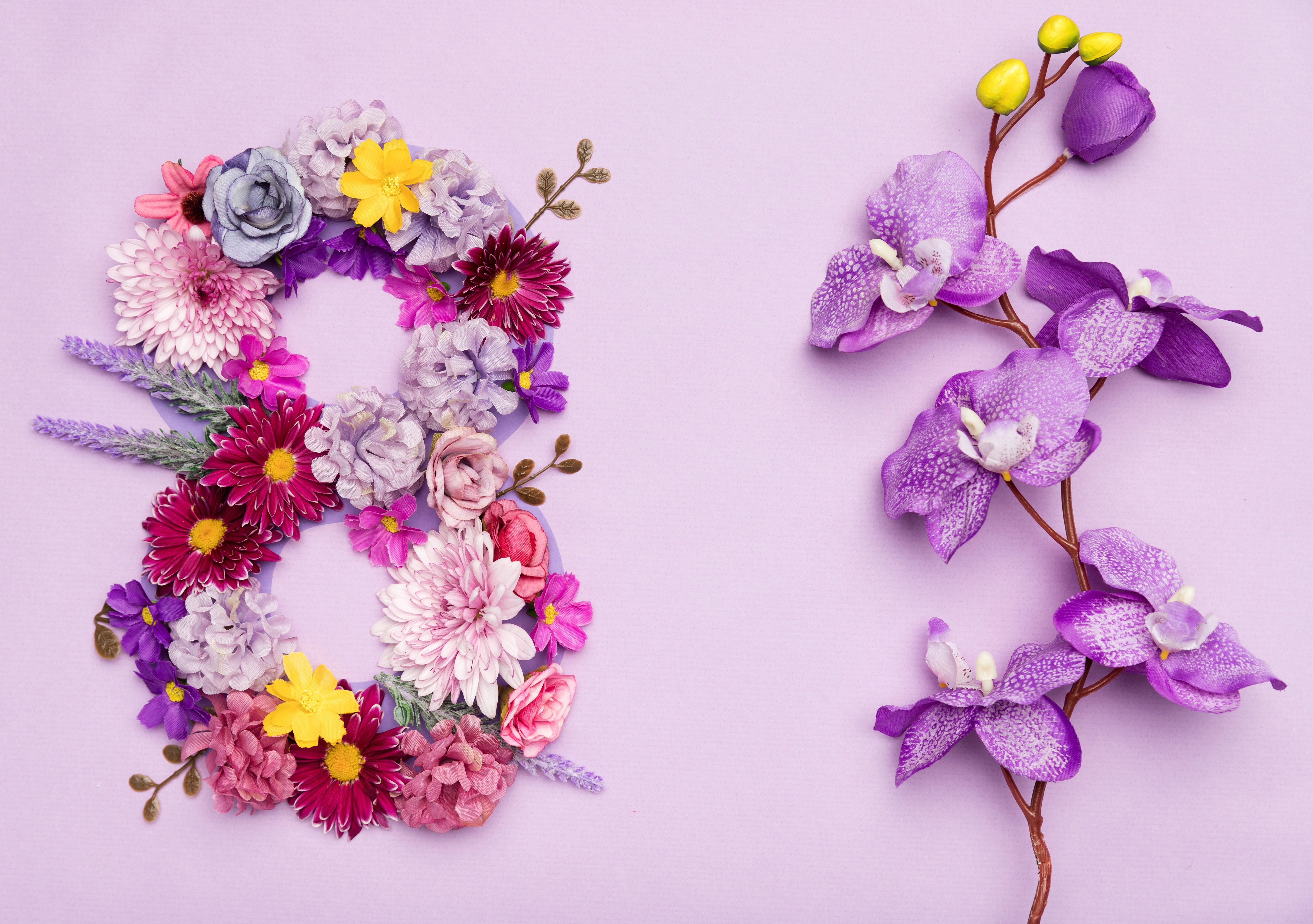 Handy-Wallpaper Feiertage, Blume, Internationaler Frauentag kostenlos herunterladen.