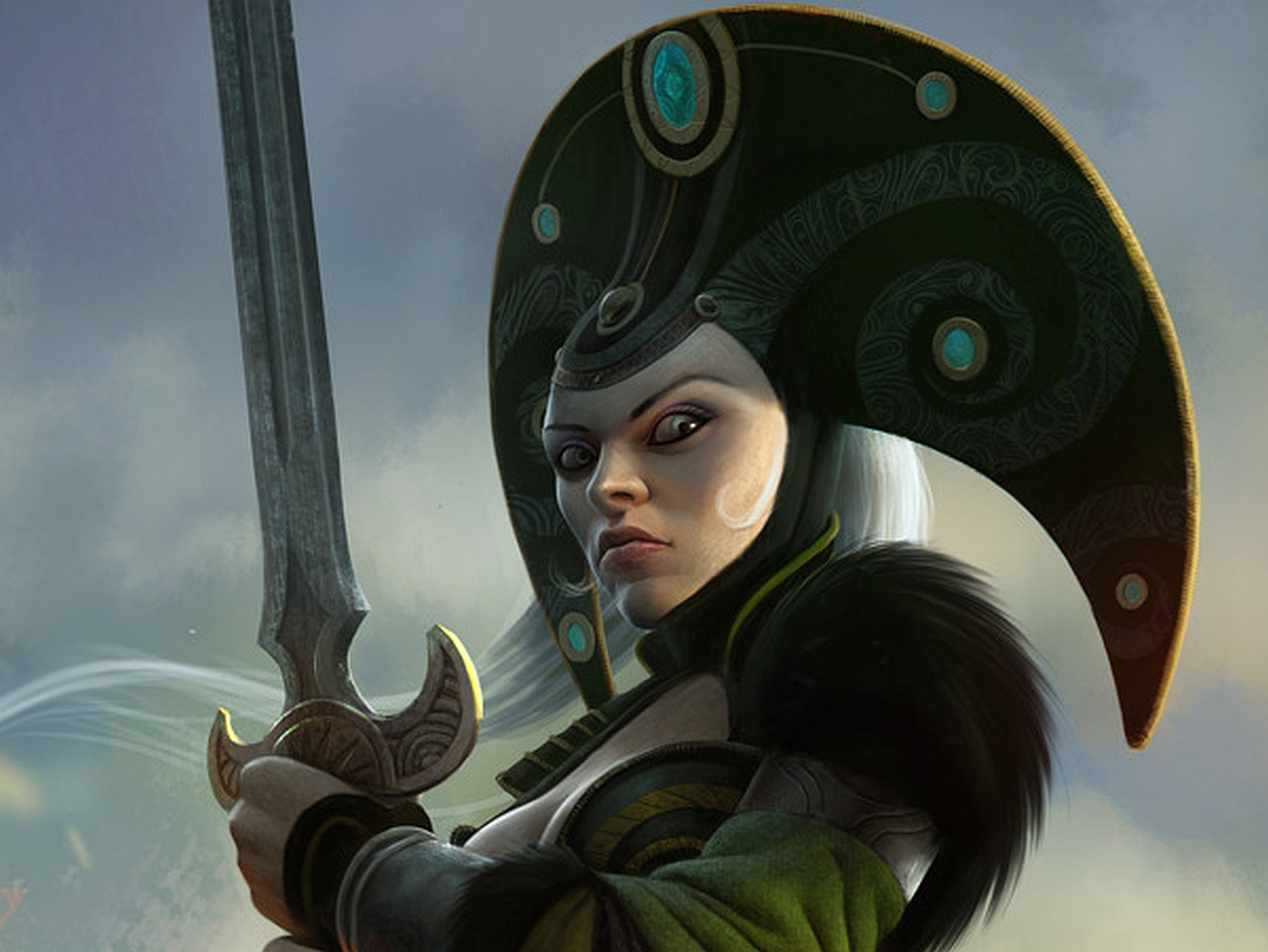 Free download wallpaper Fantasy, Women Warrior on your PC desktop