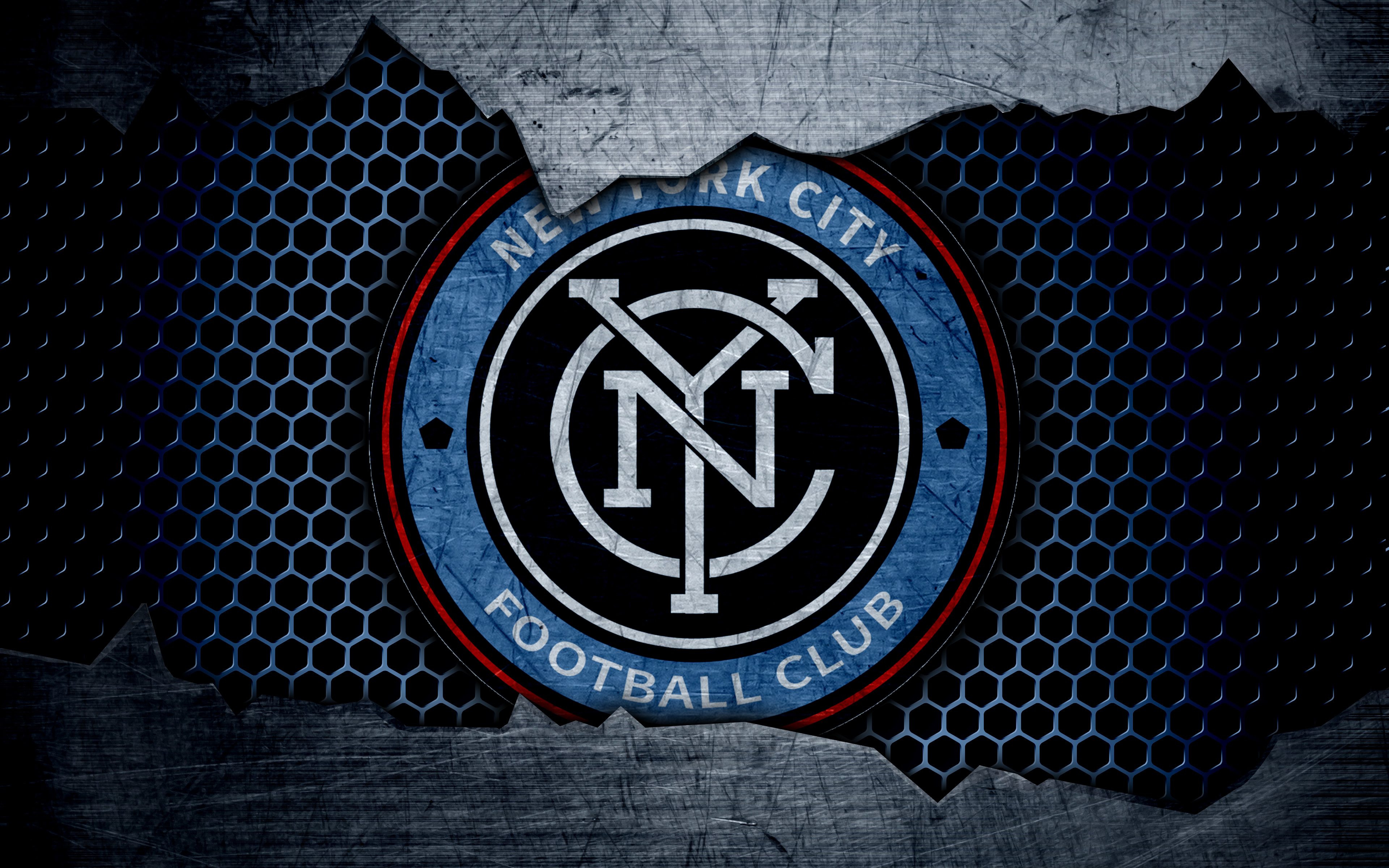 Handy-Wallpaper Sport, Fußball, Logo, Mls, Fc New York City kostenlos herunterladen.