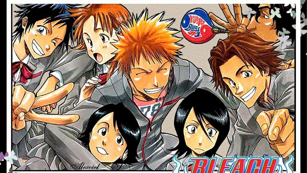 Fond d'écran HD Bleach, Animé, Rukia Kuchiki, Ichigo Kurosaki, Orihime