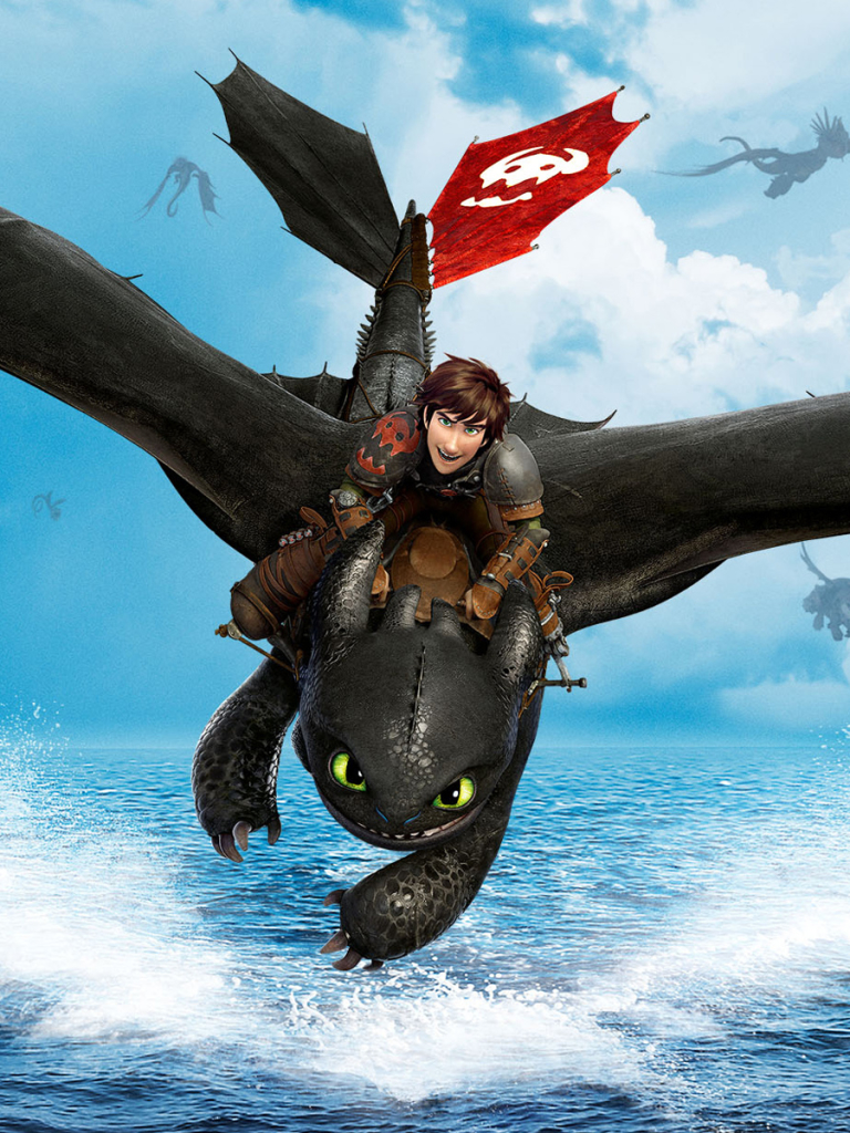 Download mobile wallpaper Movie, Toothless (How To Train Your Dragon), Hiccup (How To Train Your Dragon), How To Train Your Dragon, How To Train Your Dragon 2 for free.