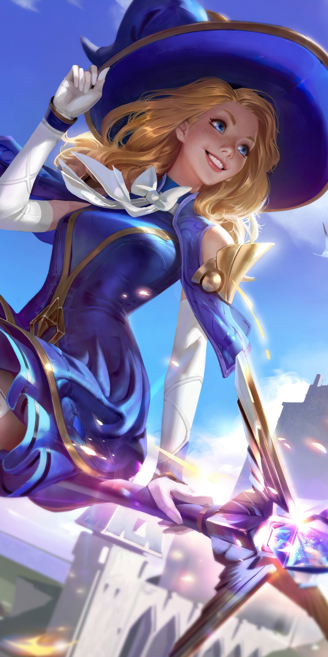 Download mobile wallpaper League Of Legends, Witch, Video Game, Lux (League Of Legends) for free.