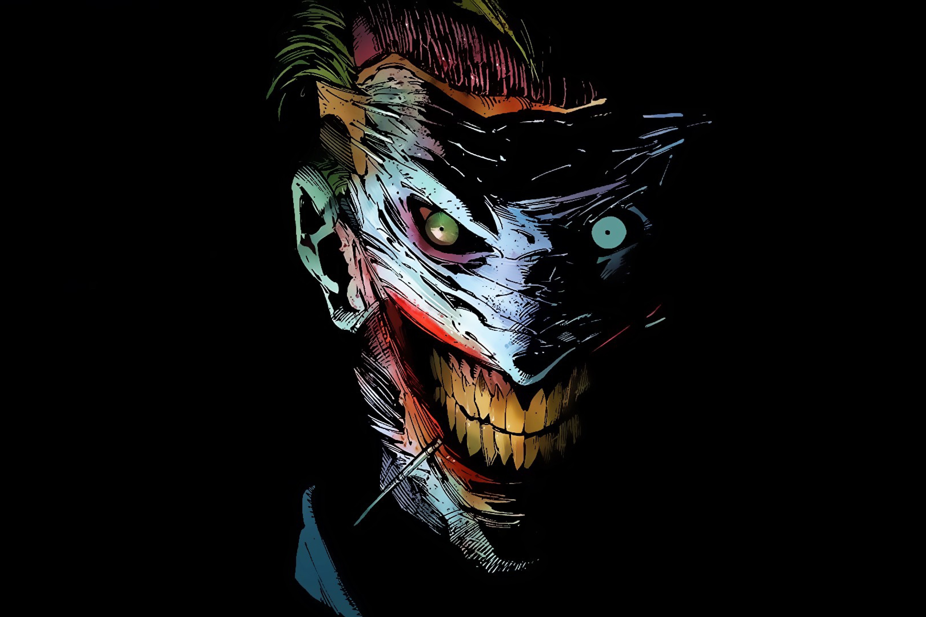 Téléchargez gratuitement l'image Joker, Sombre, Sinistre, Bande Dessinées, Terrifiant, Bandes Dessinées Dc sur le bureau de votre PC